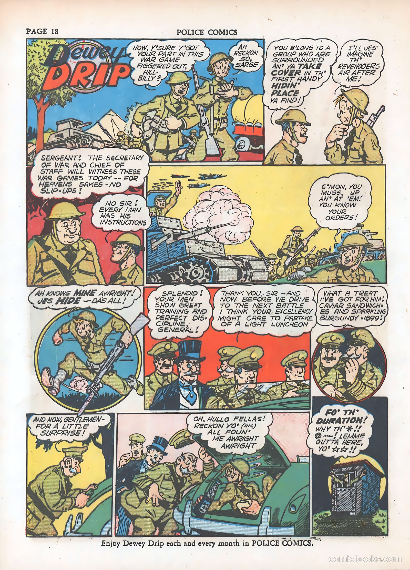 Police Comics #7 (1942) — page 21 of 69