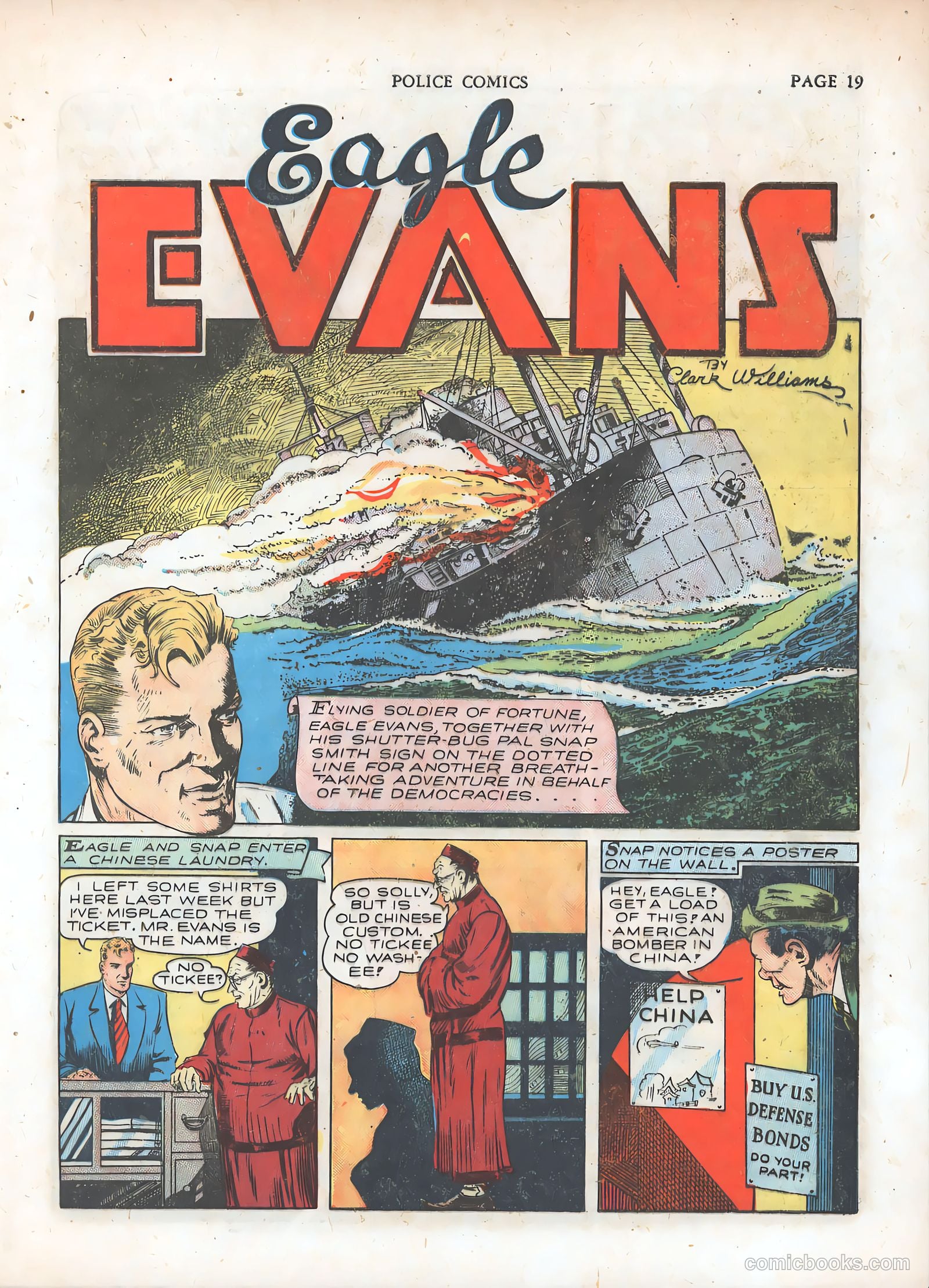 Police Comics #7 (1942) — page 22 of 69