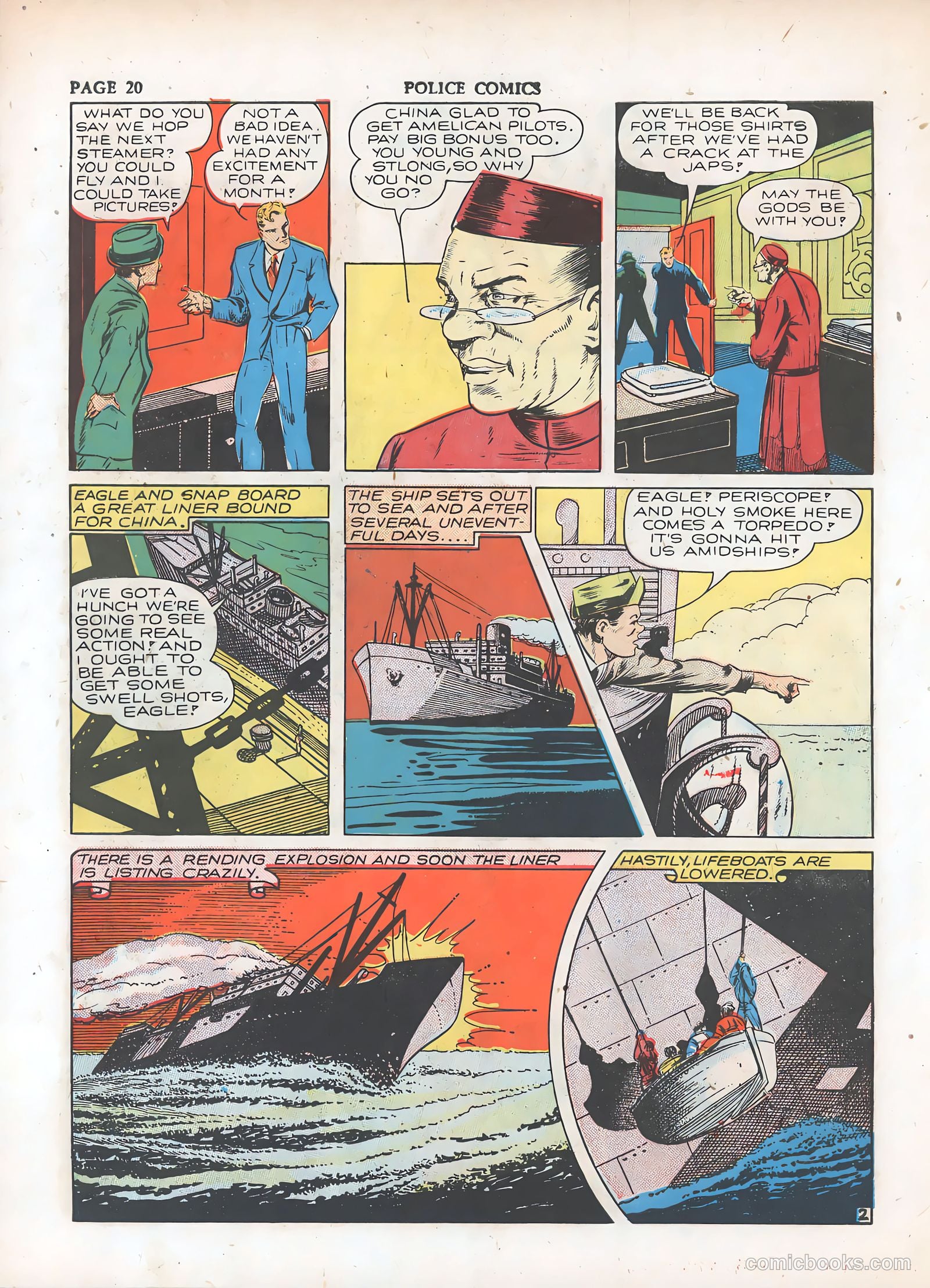 Police Comics #7 (1942) — page 23 of 69