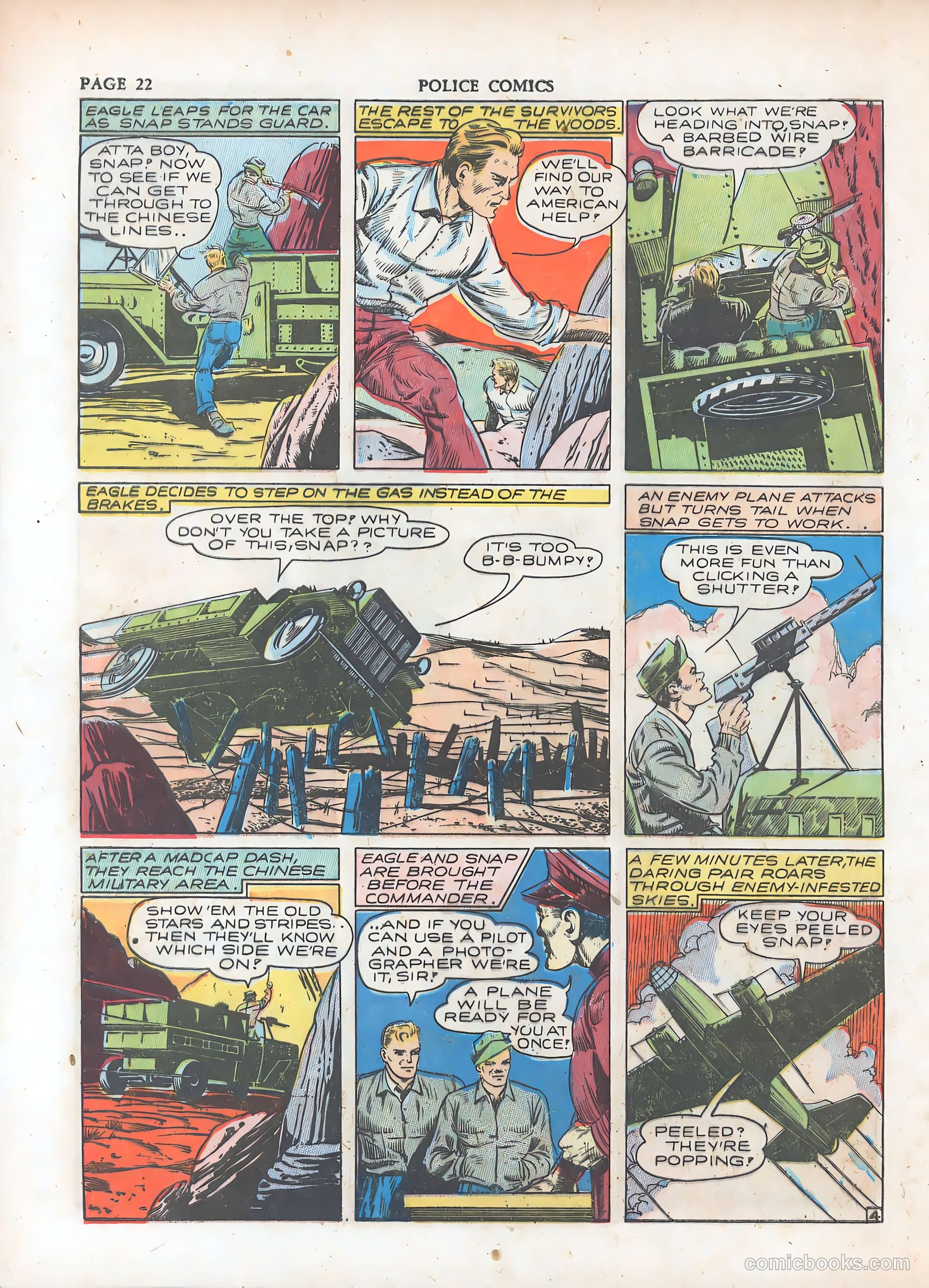 Police Comics #7 (1942) — page 25 of 69