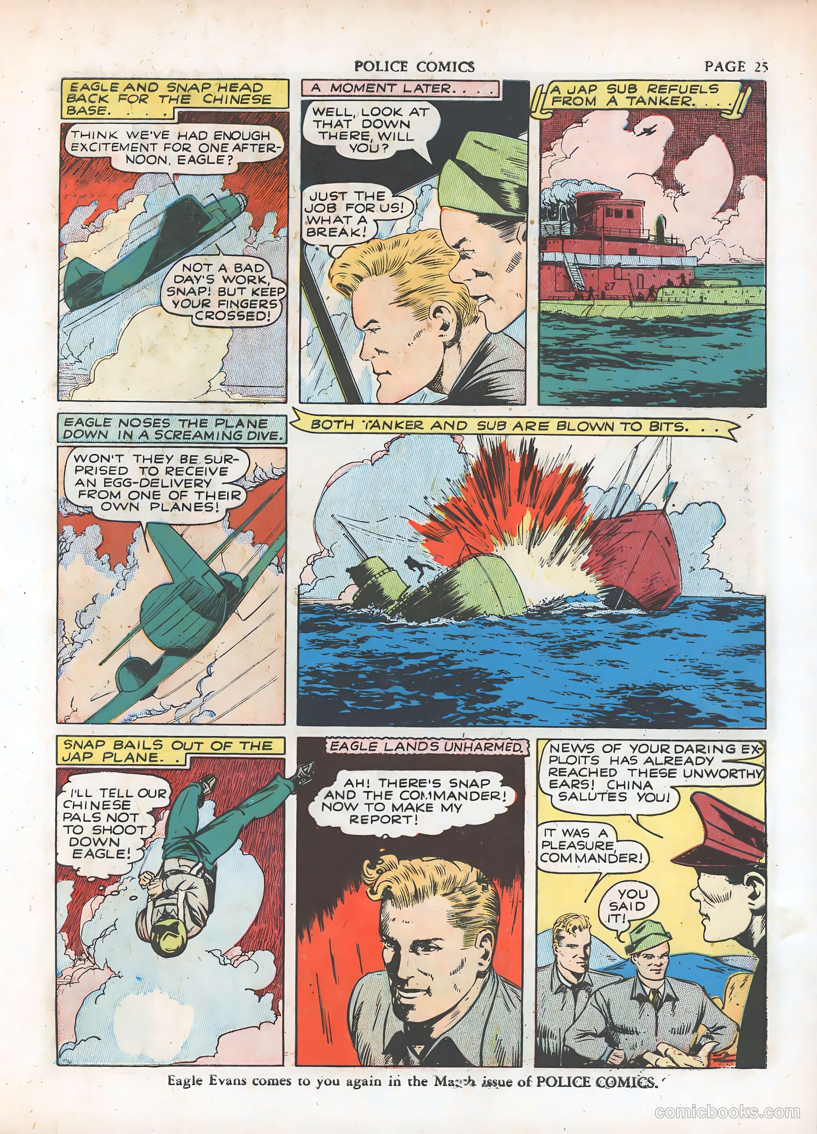 Police Comics #7 (1942) — page 28 of 69