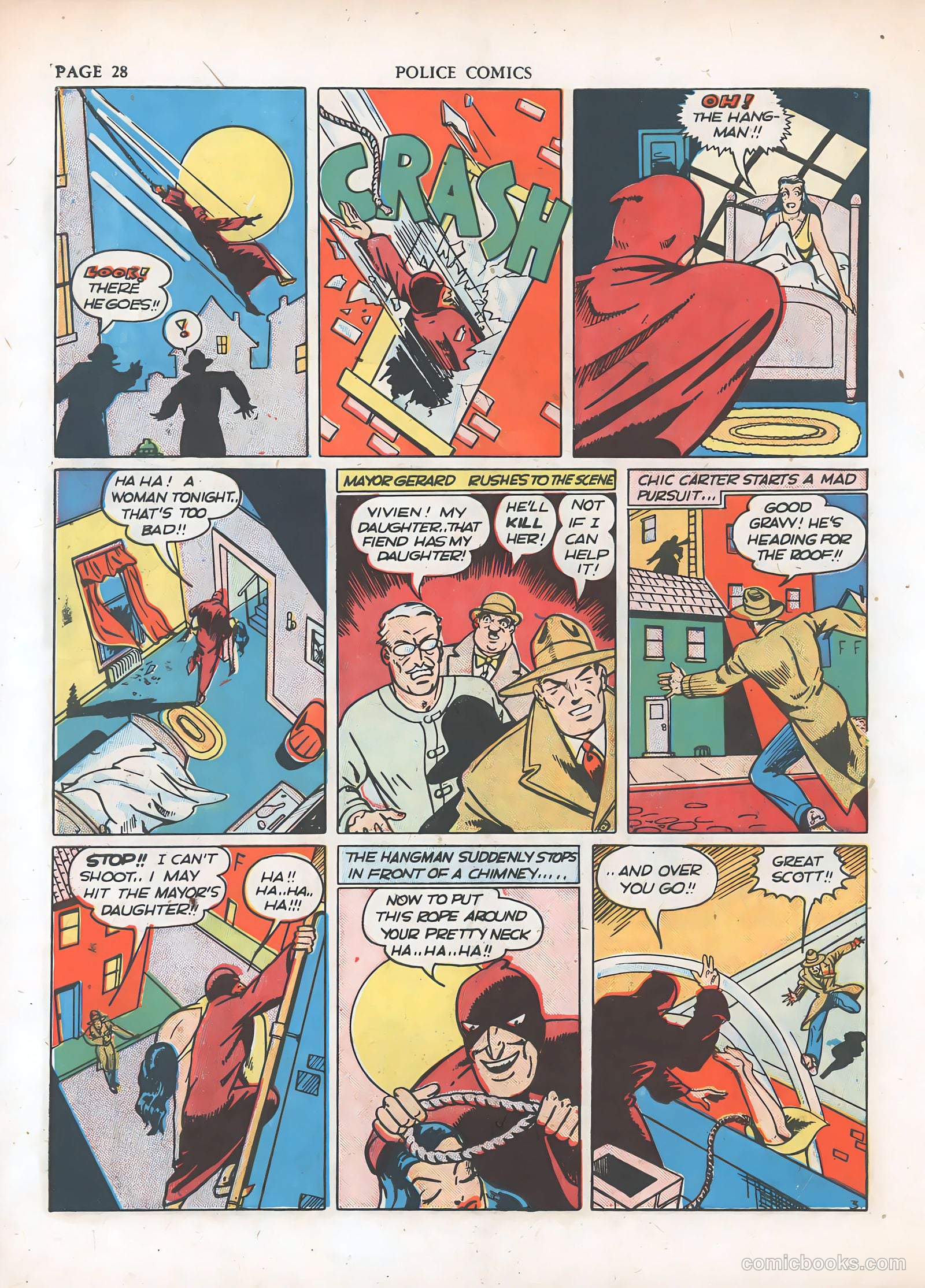 Police Comics #7 (1942) — page 31 of 69