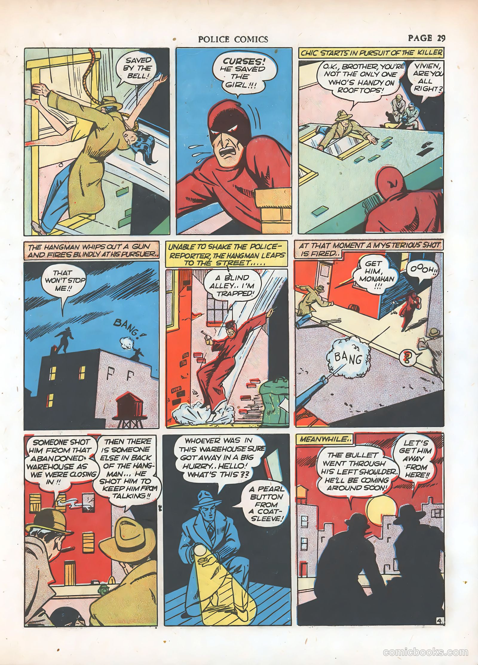 Police Comics #7 (1942) — page 32 of 69