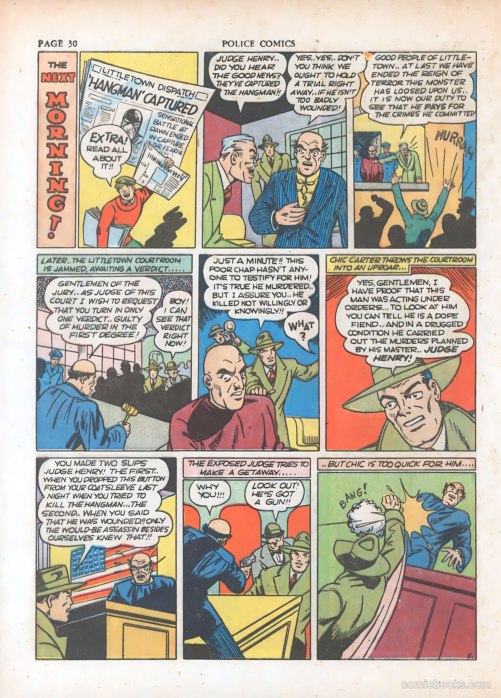 Police Comics #7 (1942) — page 33 of 69