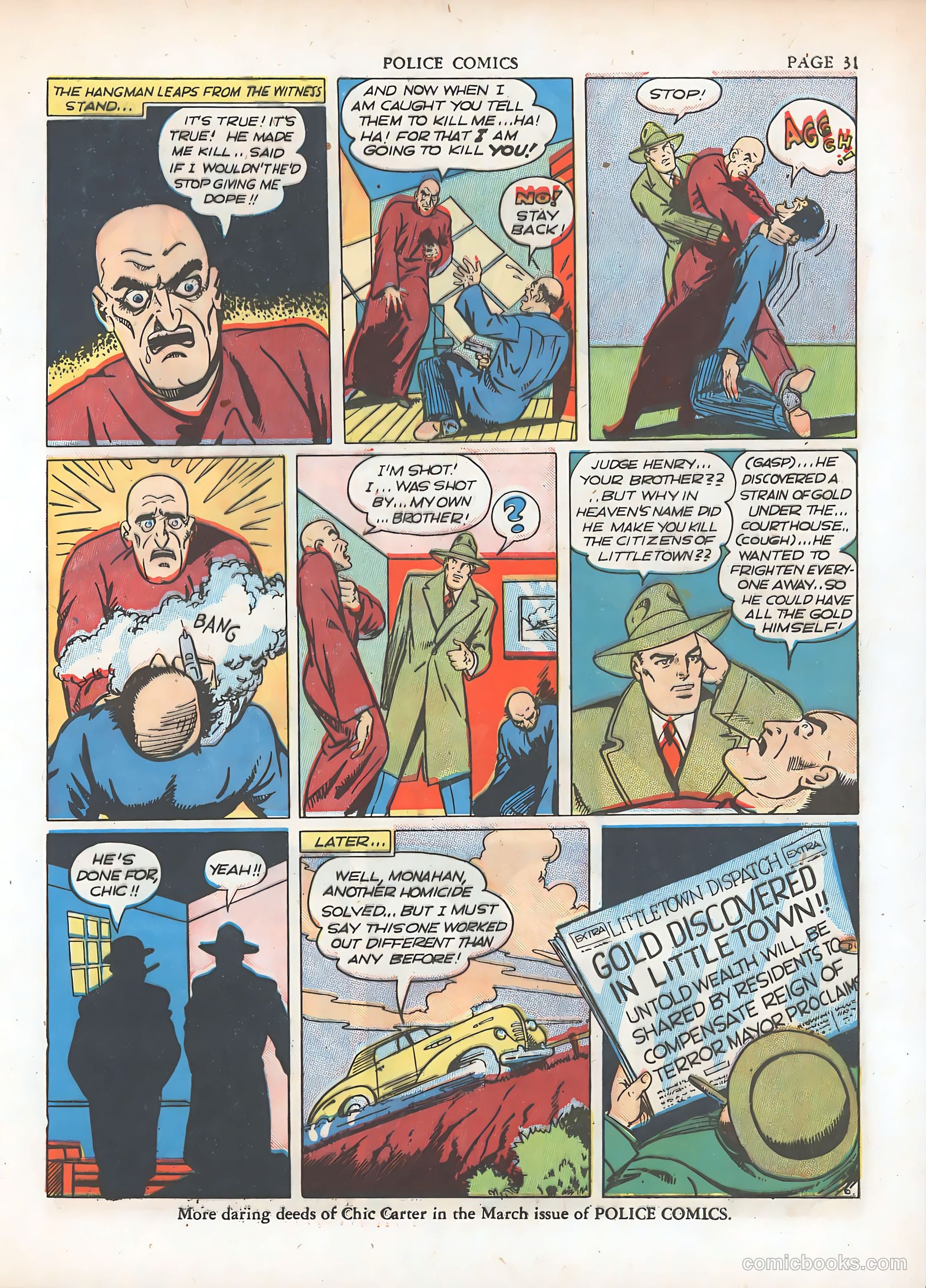 Police Comics #7 (1942) — page 34 of 69