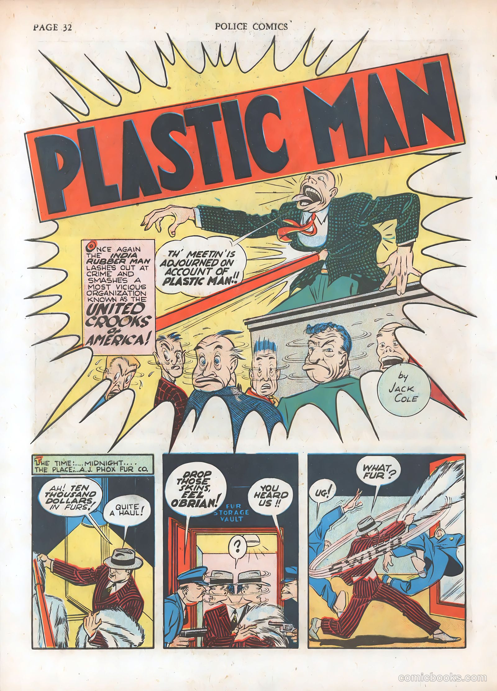 Police Comics #7 (1942) — page 35 of 69