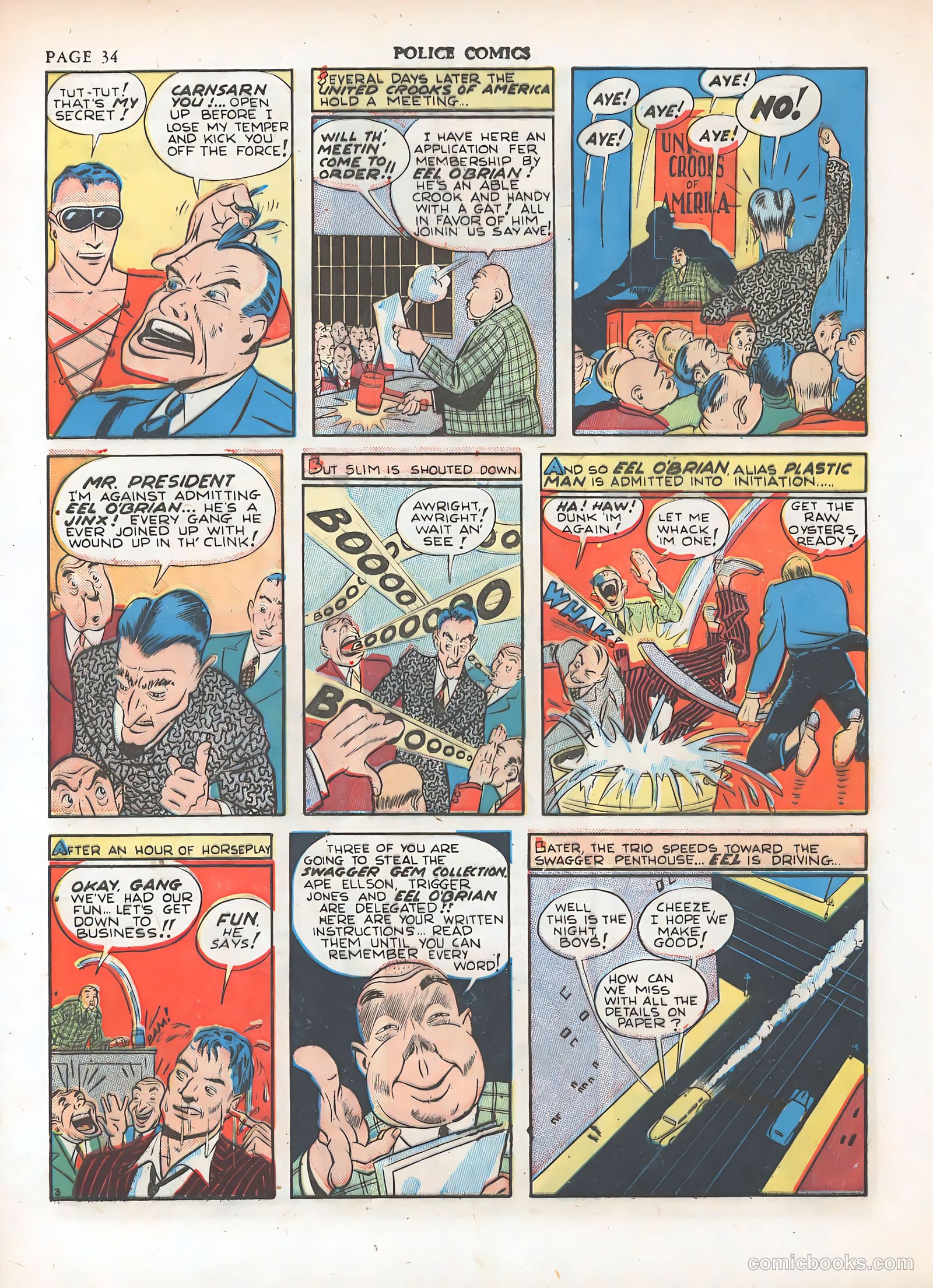 Police Comics #7 (1942) — page 37 of 69