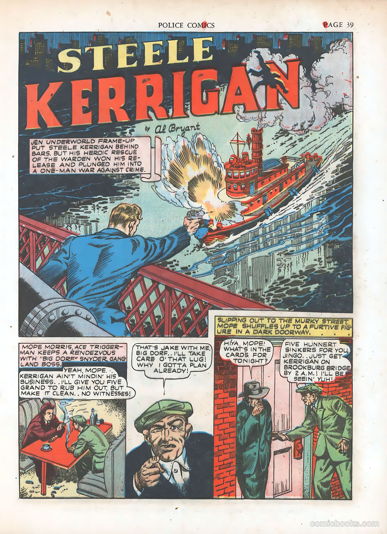 Police Comics #7 (1942) — page 42 of 69