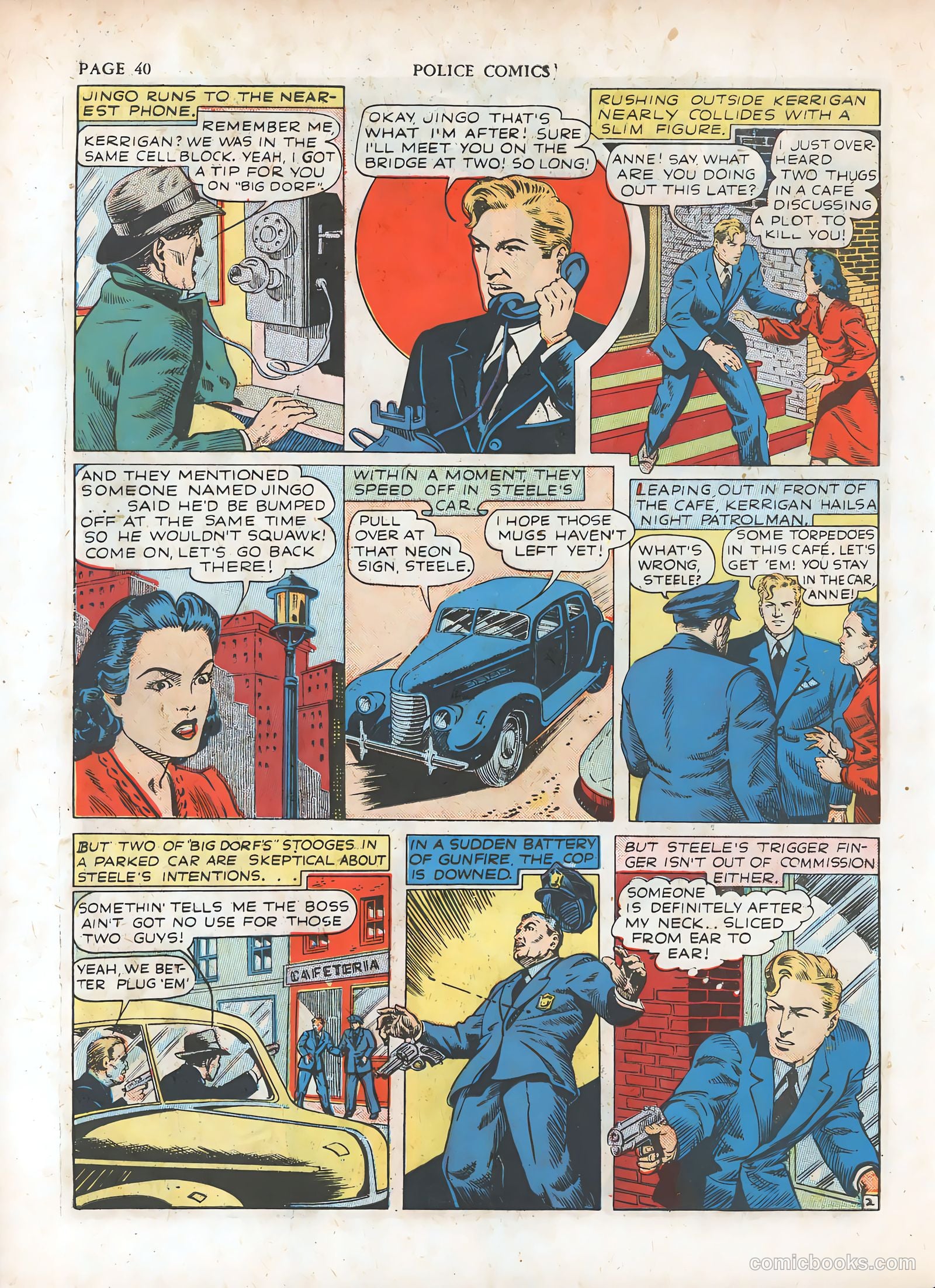 Police Comics #7 (1942) — page 43 of 69