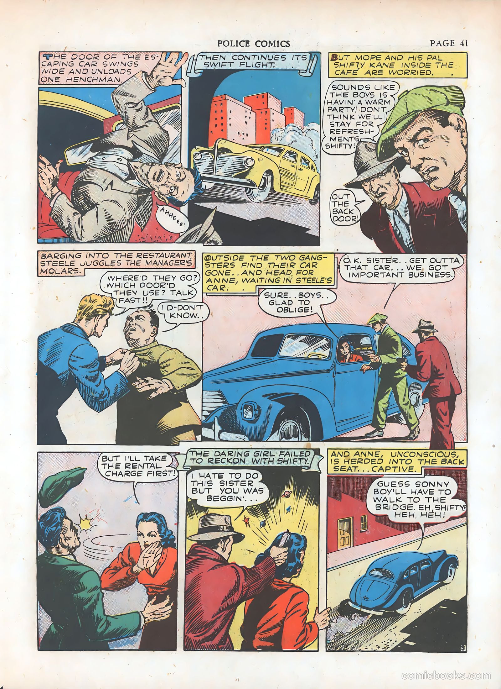 Police Comics #7 (1942) — page 44 of 69