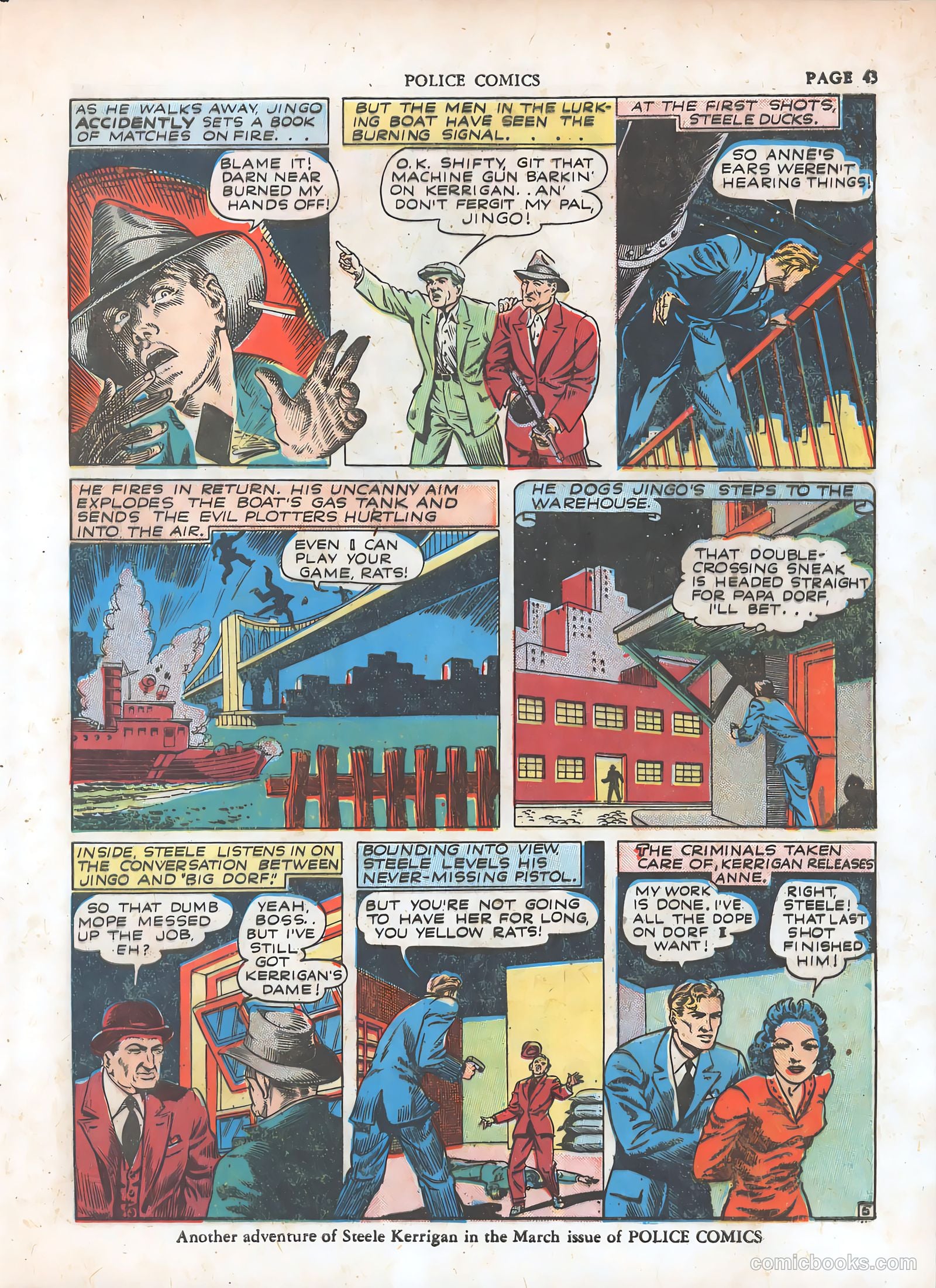 Police Comics #7 (1942) — page 46 of 69