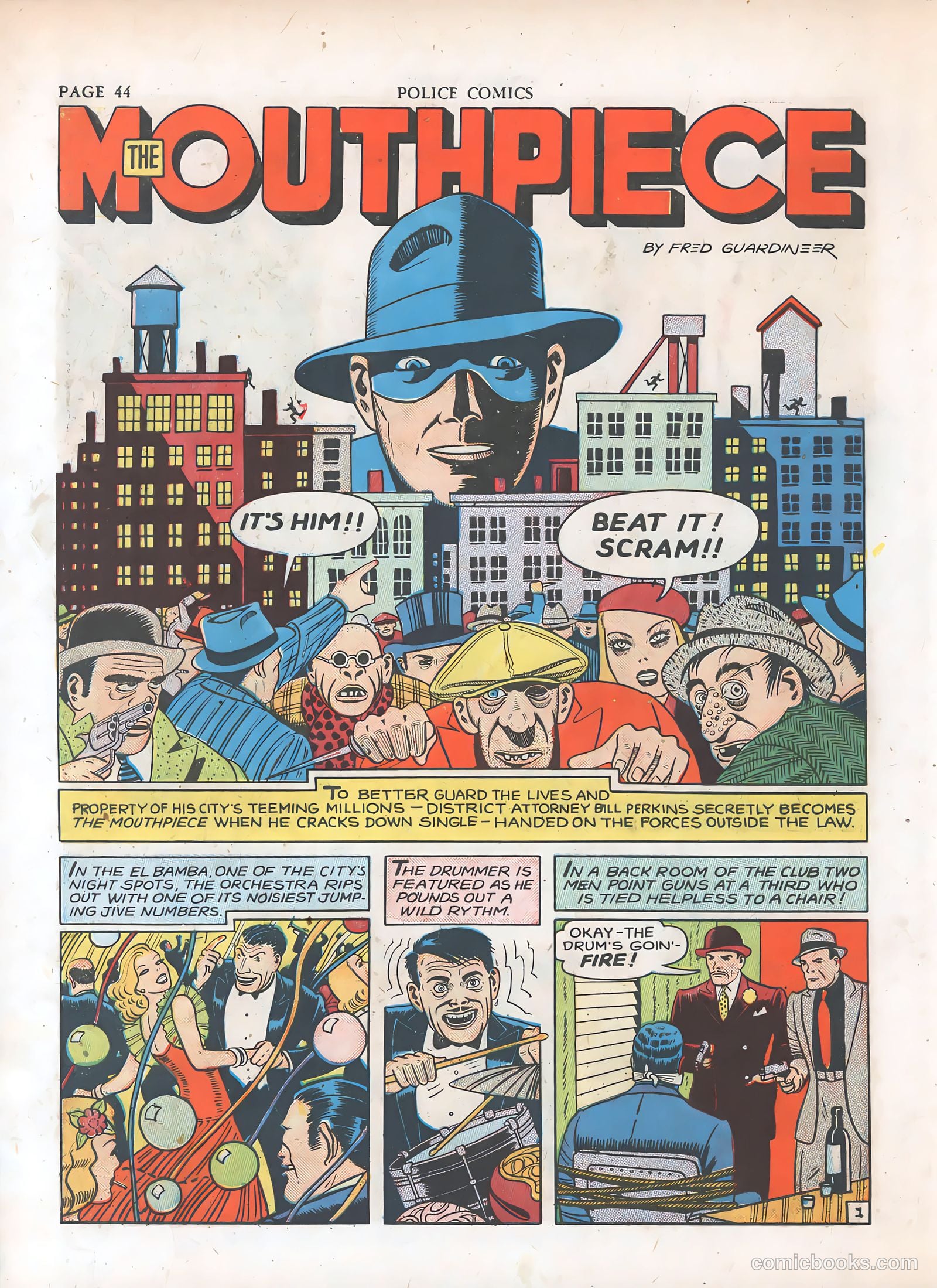 Police Comics #7 (1942) — page 47 of 69