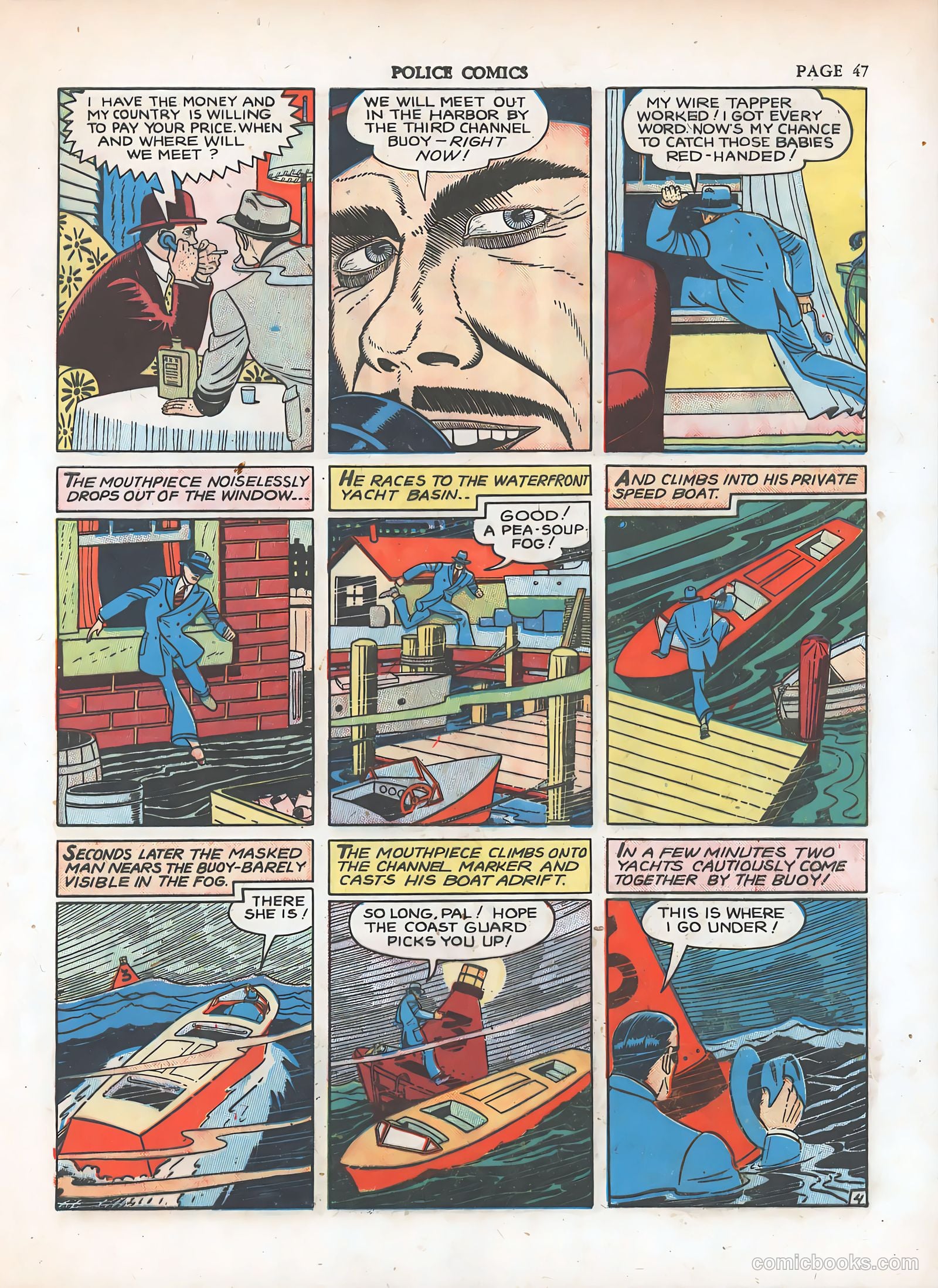 Police Comics #7 (1942) — page 50 of 69