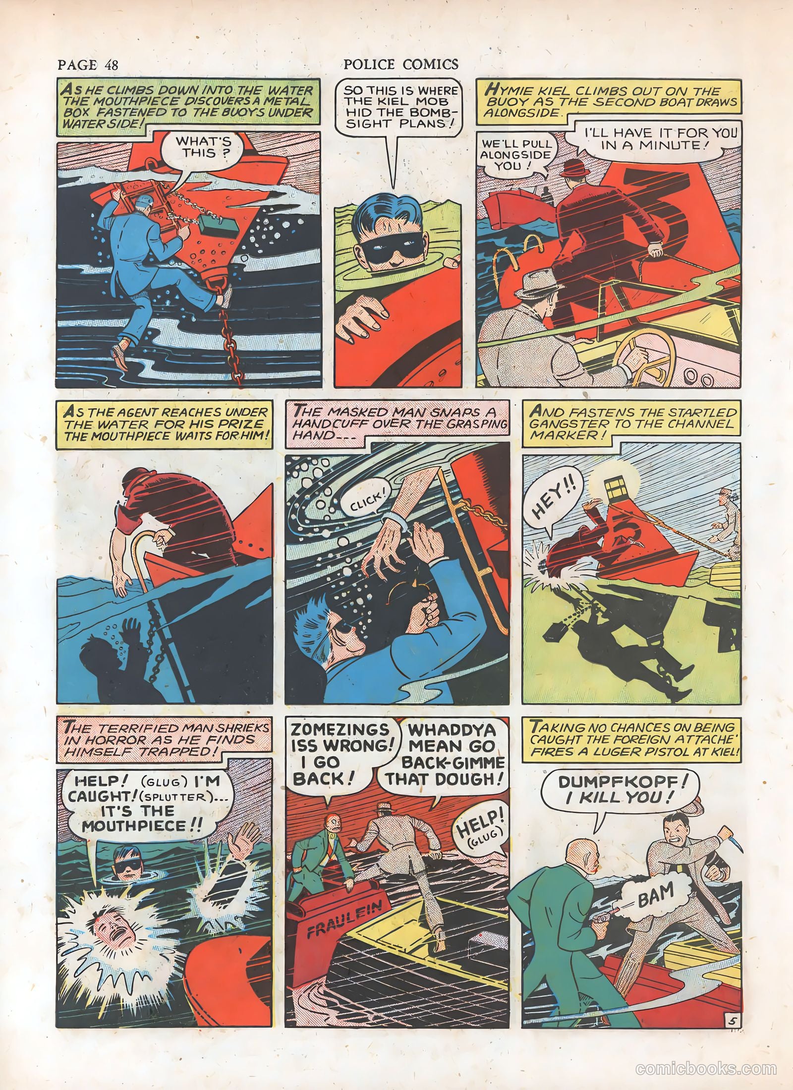 Police Comics #7 (1942) — page 51 of 69