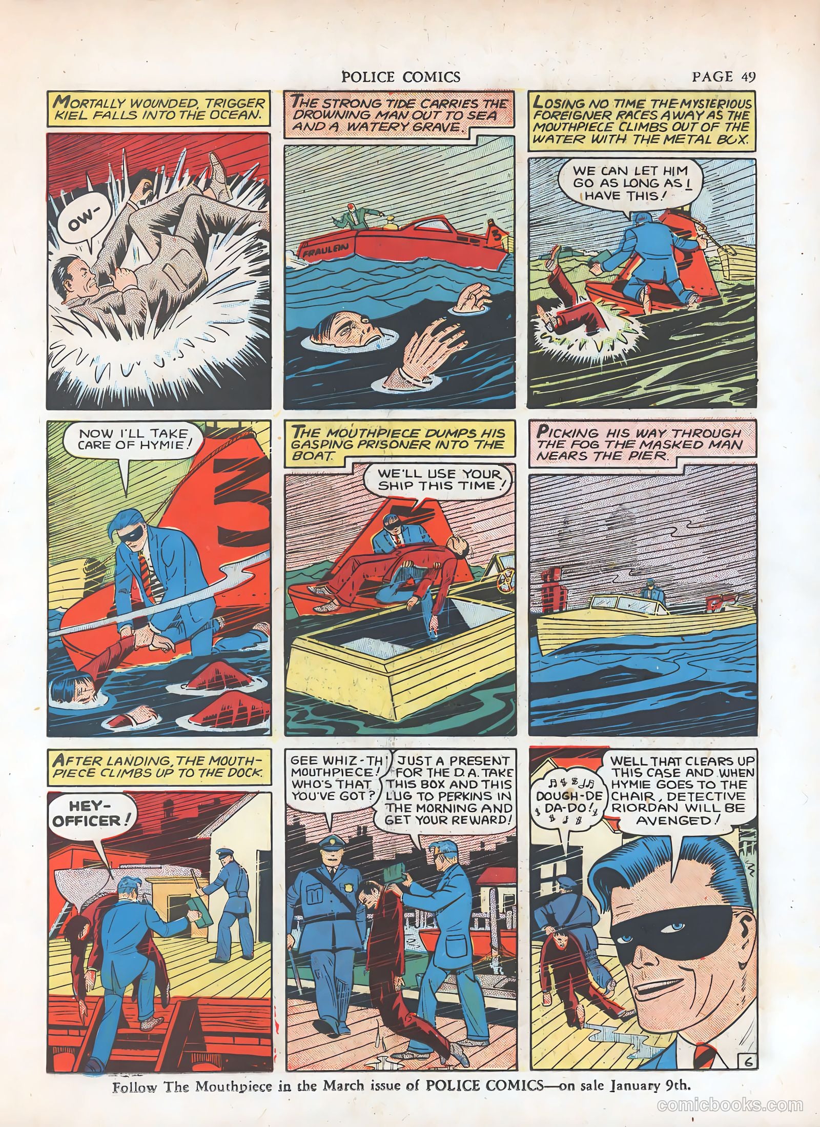 Police Comics #7 (1942) — page 52 of 69