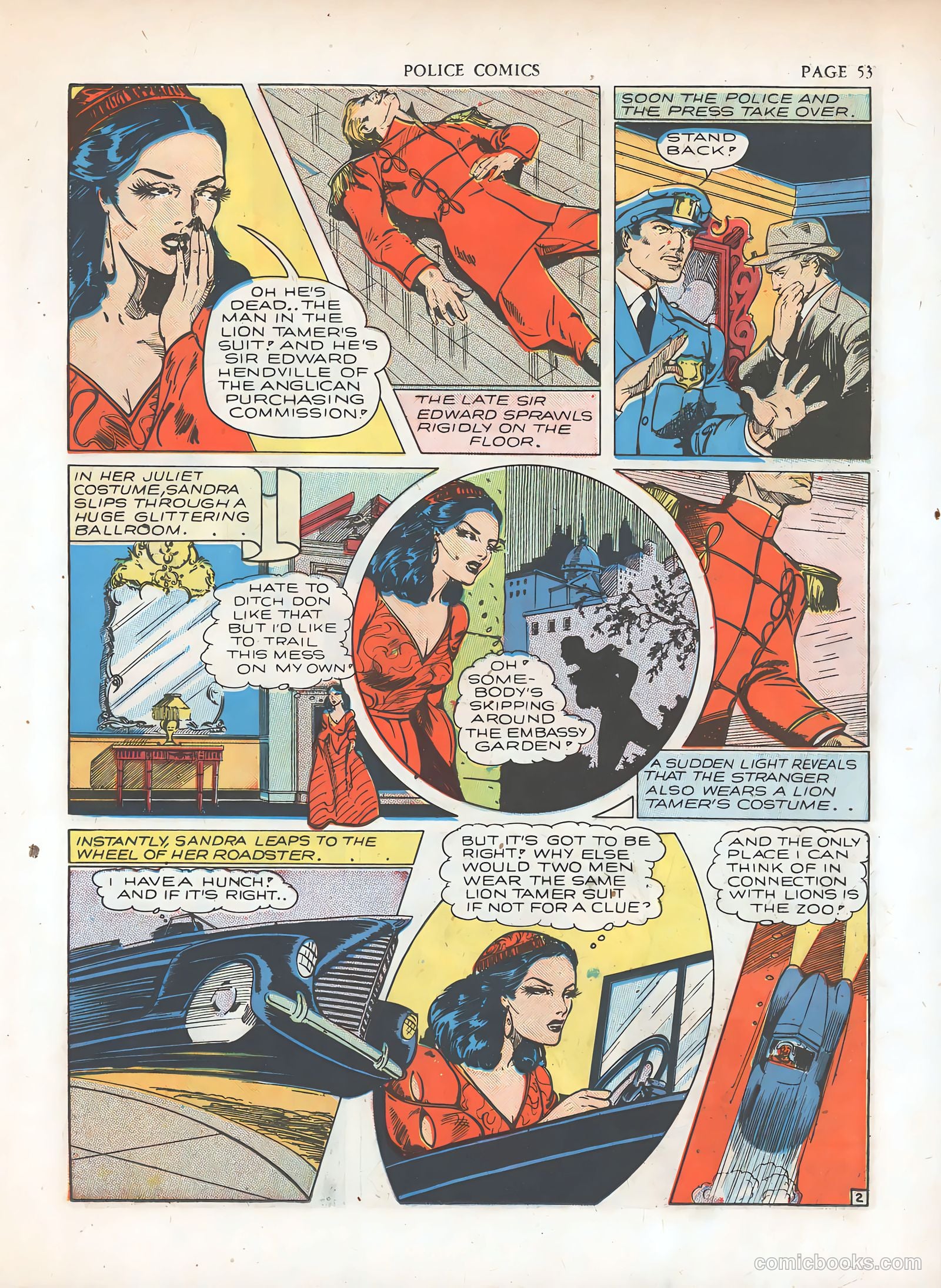 Police Comics #7 (1942) — page 56 of 69