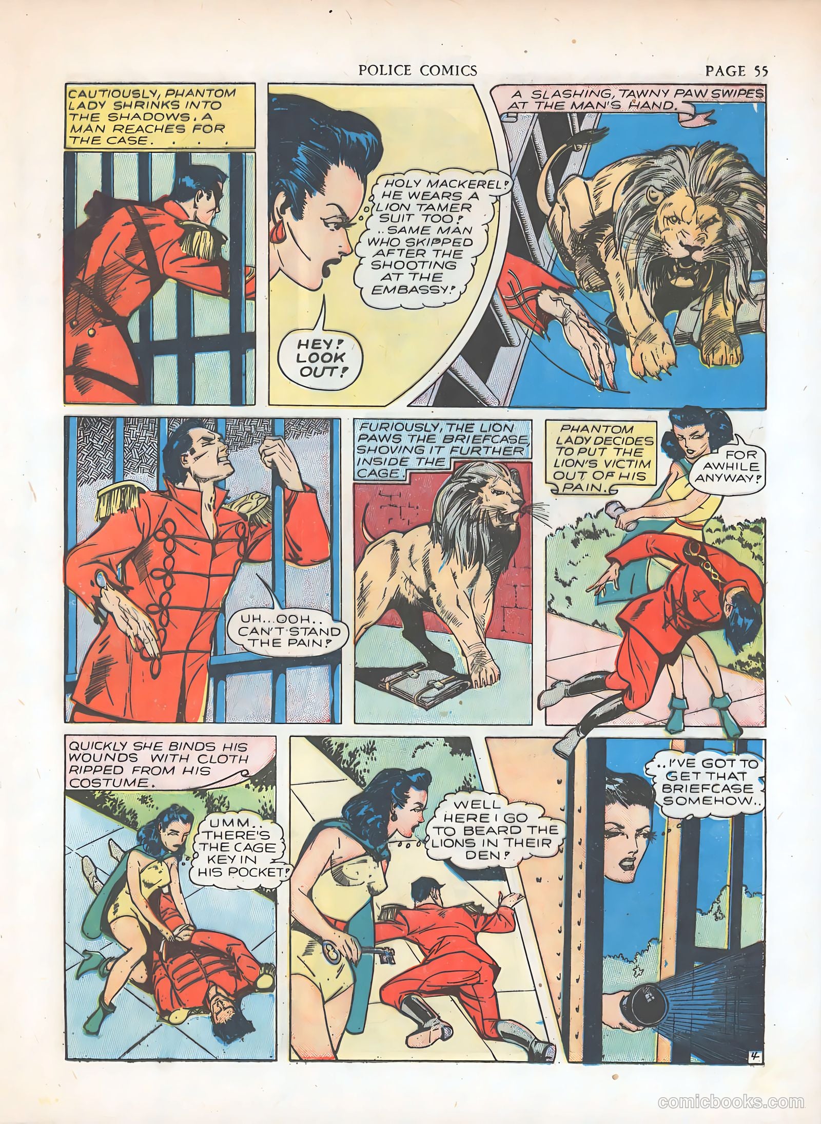 Police Comics #7 (1942) — page 58 of 69