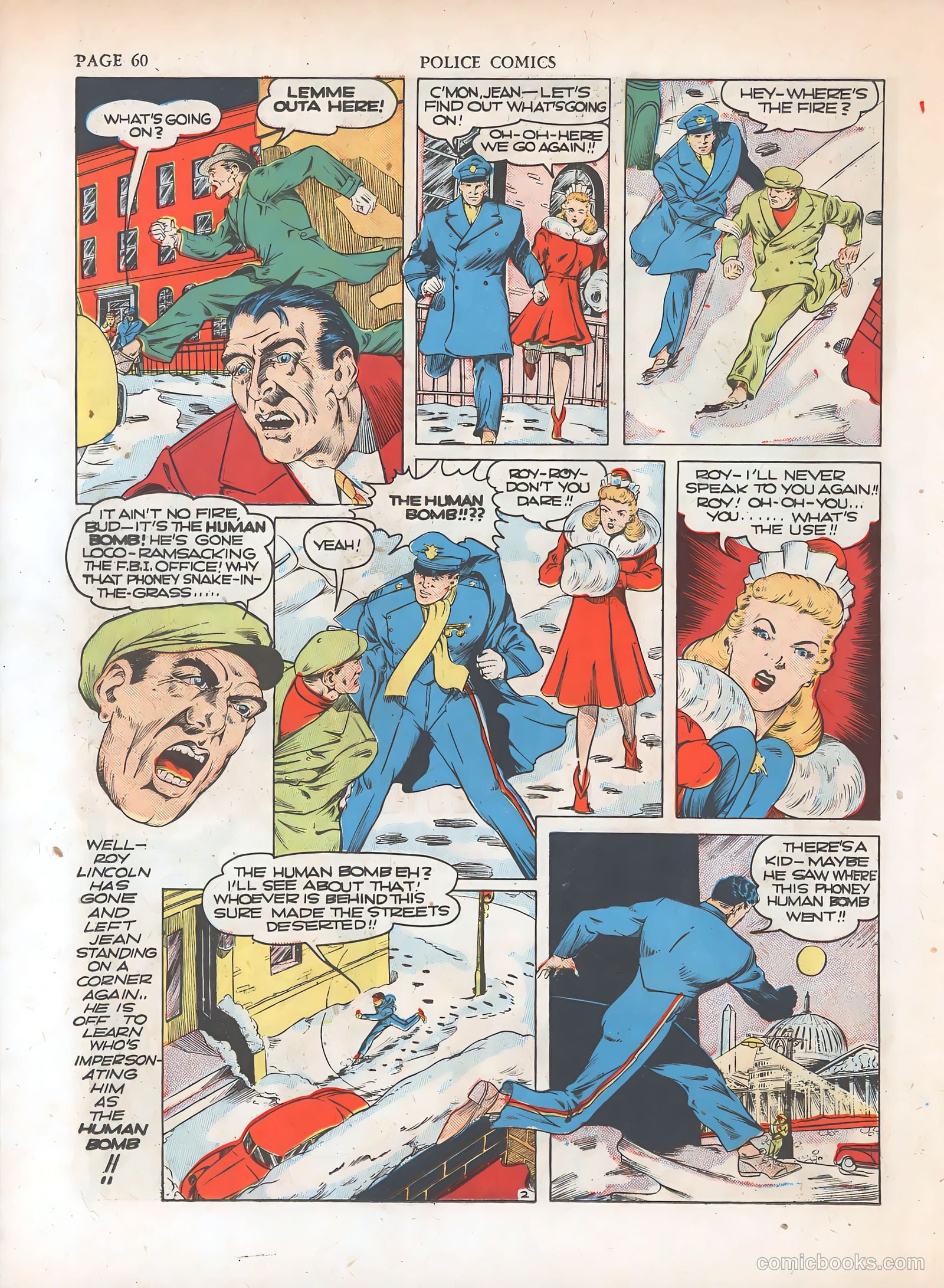 Police Comics #7 (1942) — page 63 of 69