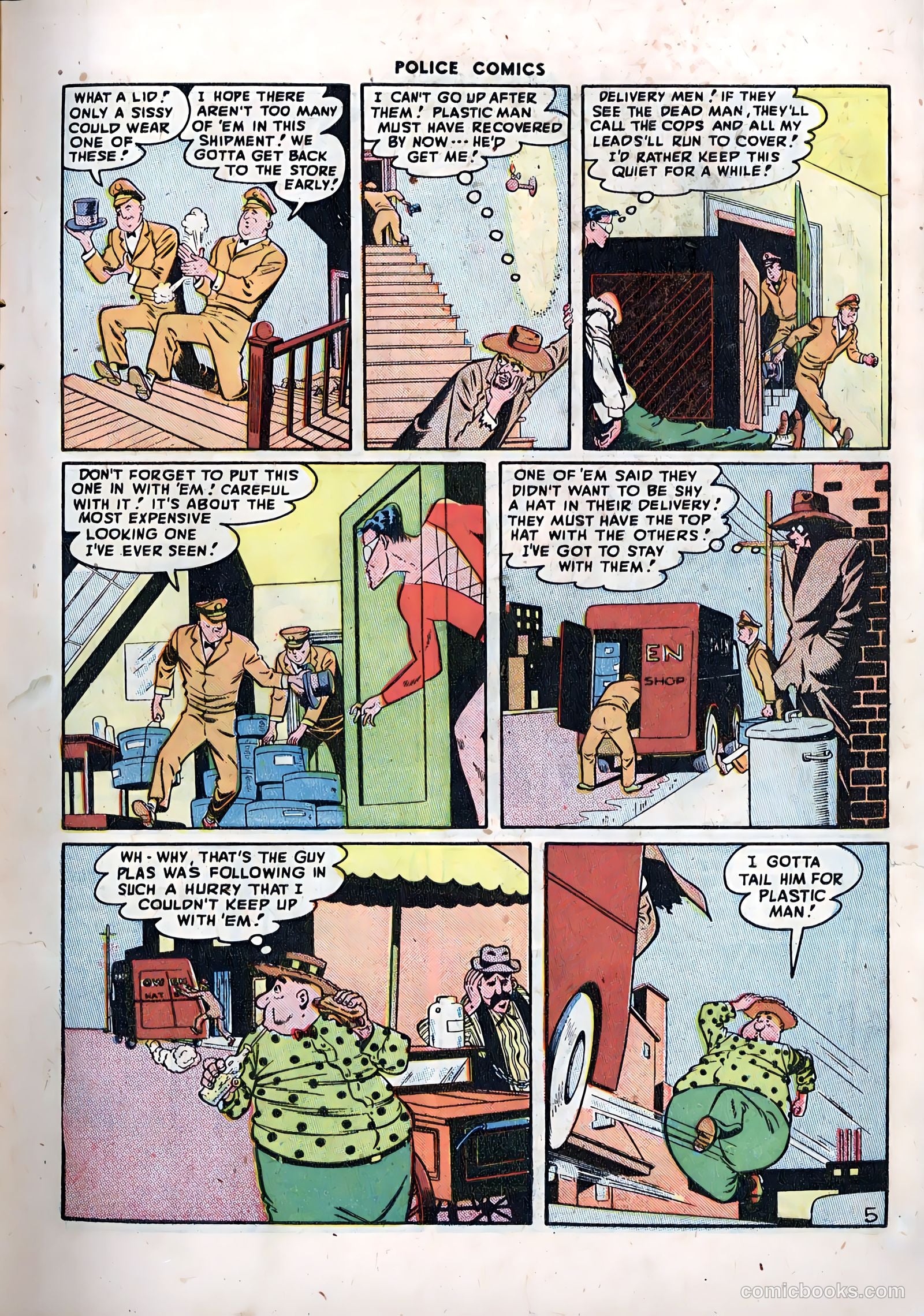 Police Comics #70 (1947) — page 7 of 52