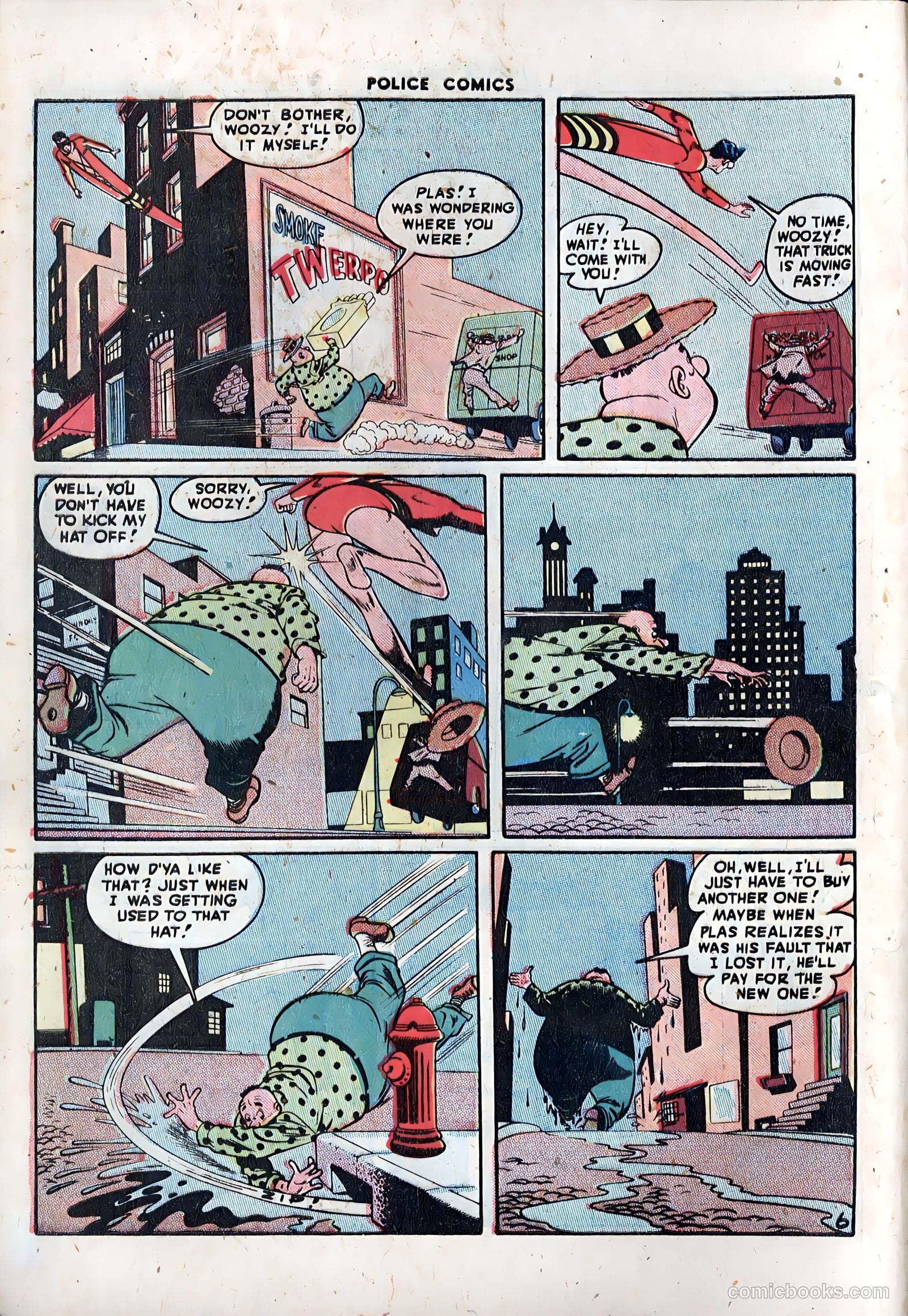 Police Comics #70 (1947) — page 8 of 52