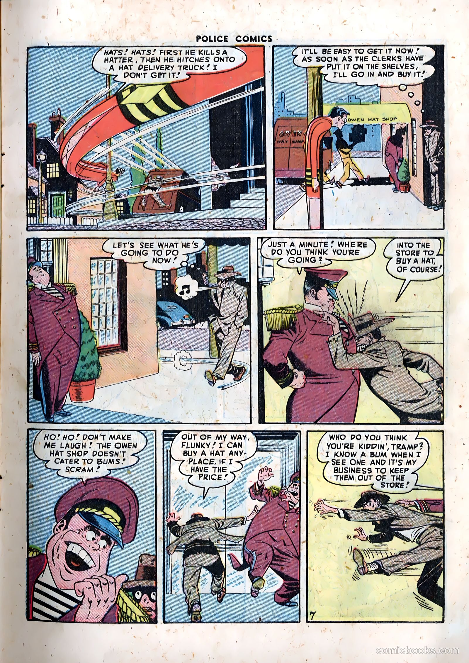 Police Comics #70 (1947) — page 9 of 52