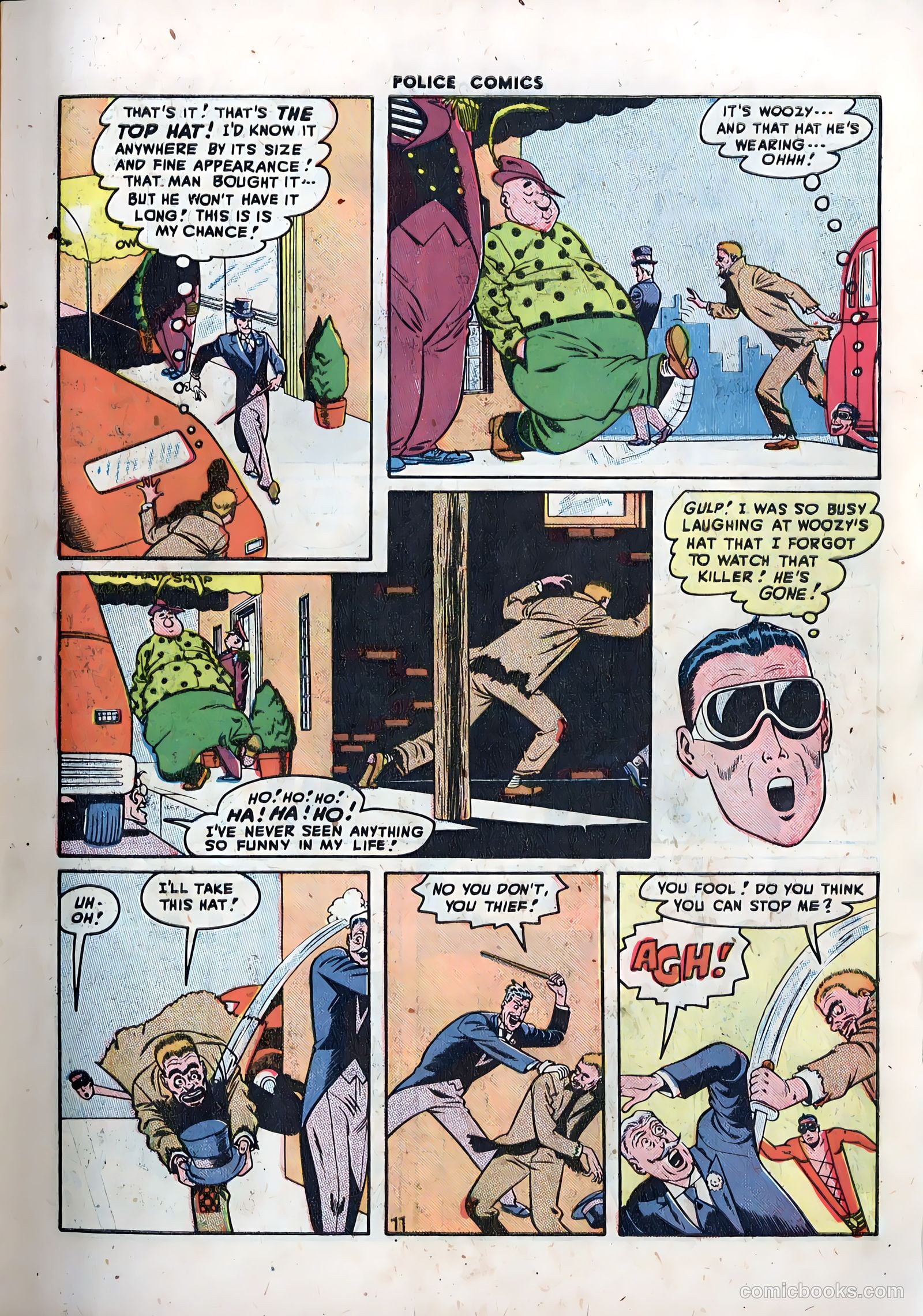 Police Comics #70 (1947) — page 13 of 52