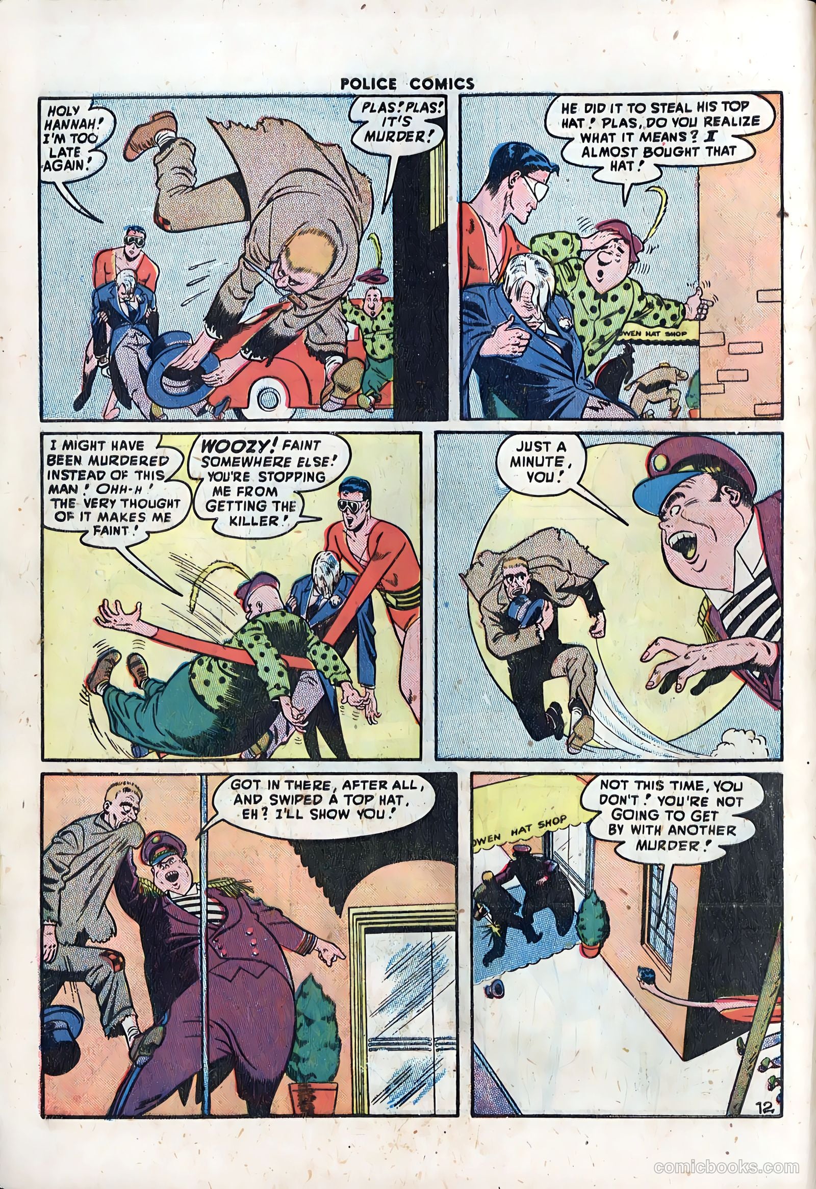 Police Comics #70 (1947) — page 14 of 52