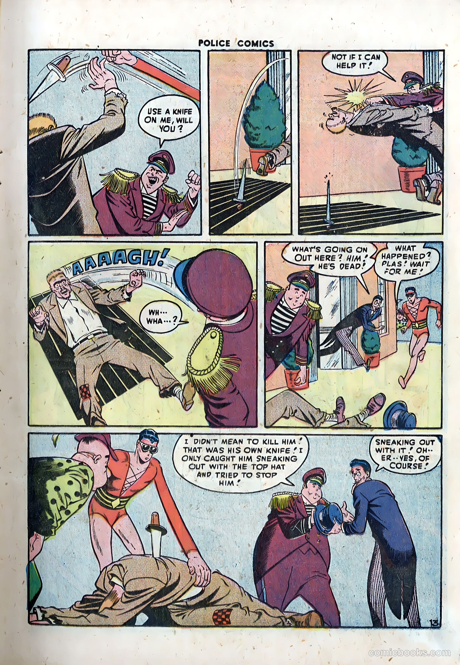Police Comics #70 (1947) — page 15 of 52