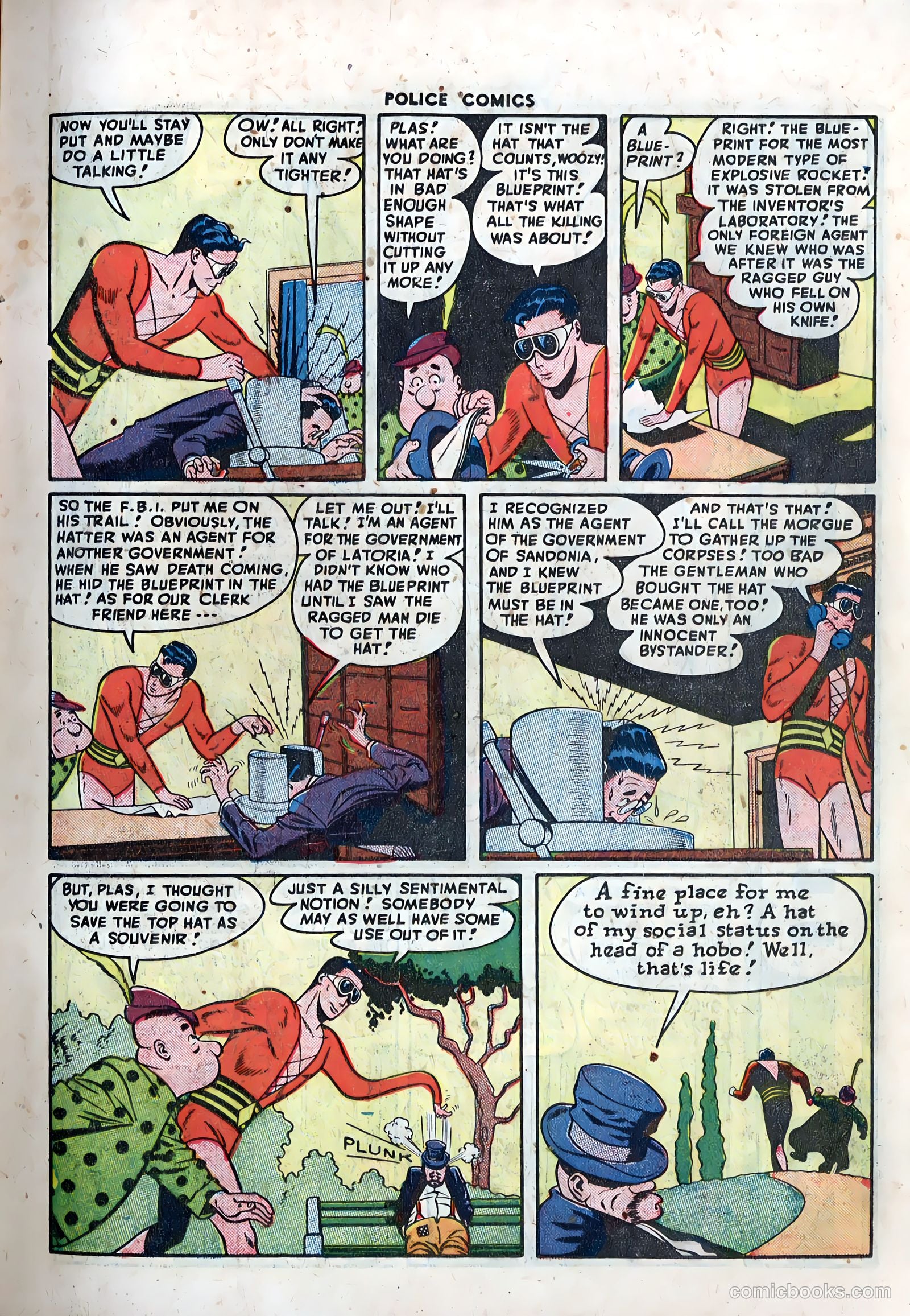 Police Comics #70 (1947) — page 17 of 52