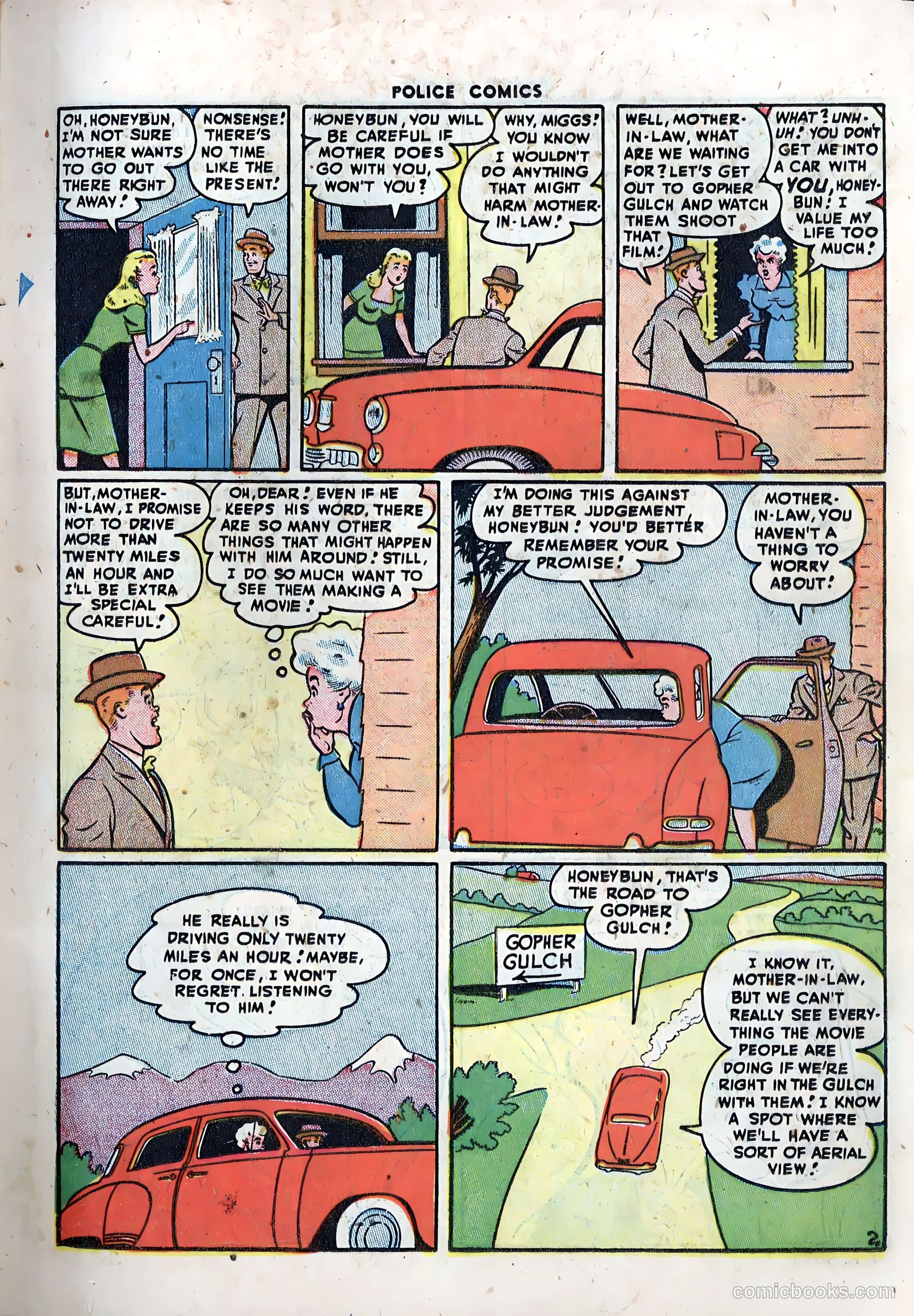 Police Comics #70 (1947) — page 19 of 52