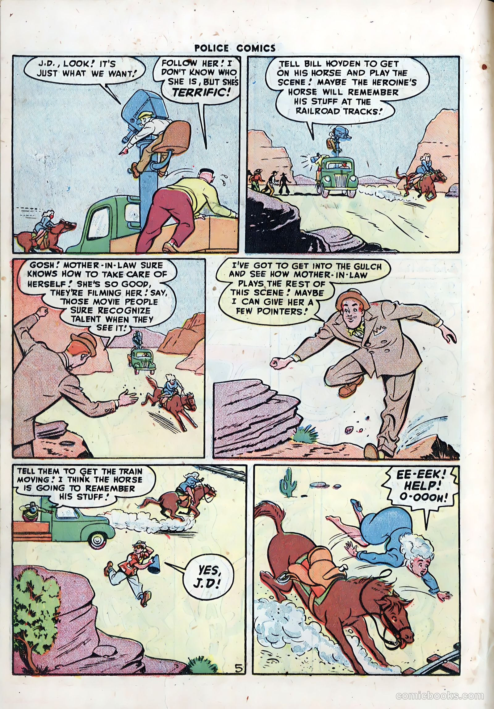 Police Comics #70 (1947) — page 22 of 52