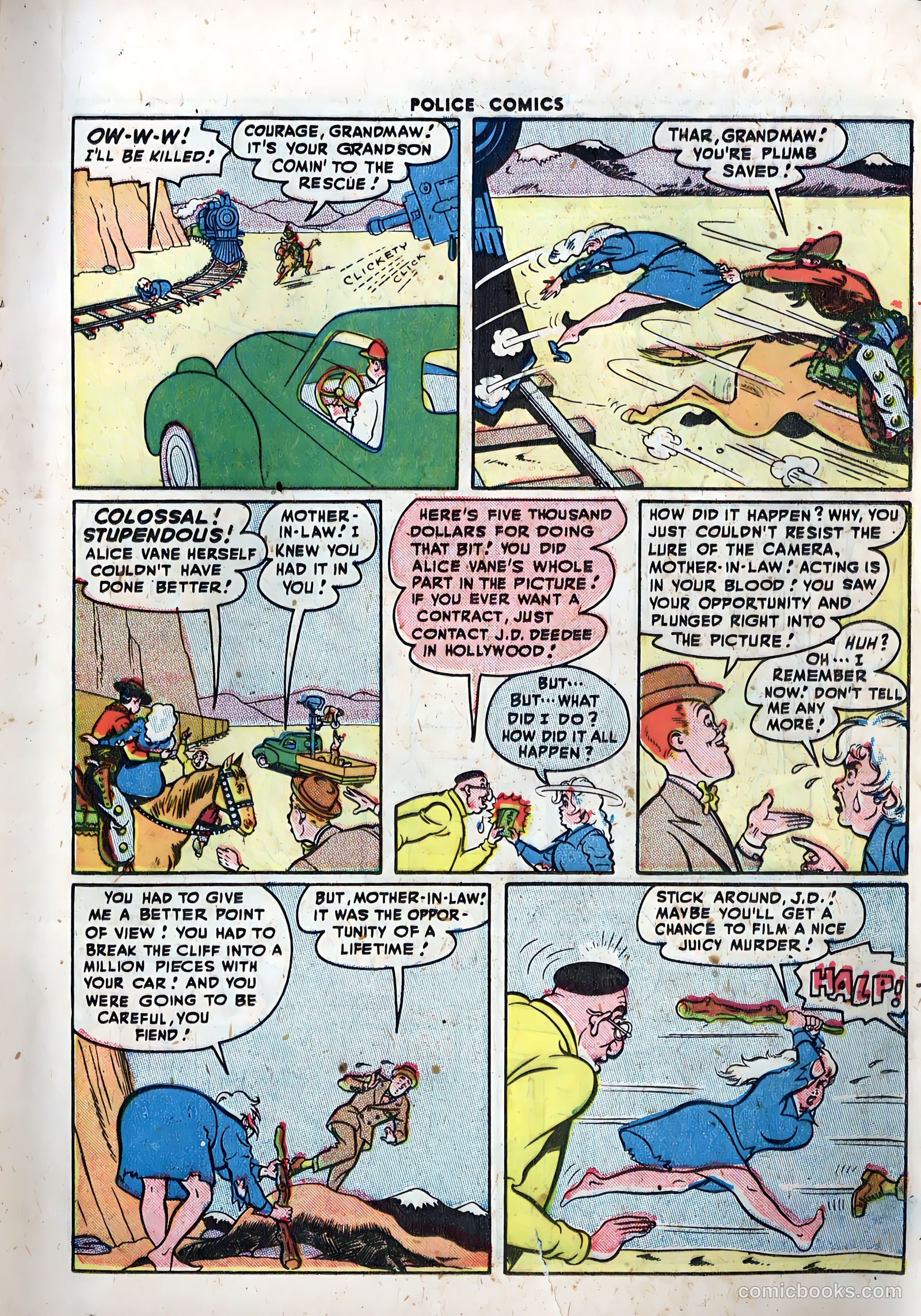 Police Comics #70 (1947) — page 23 of 52