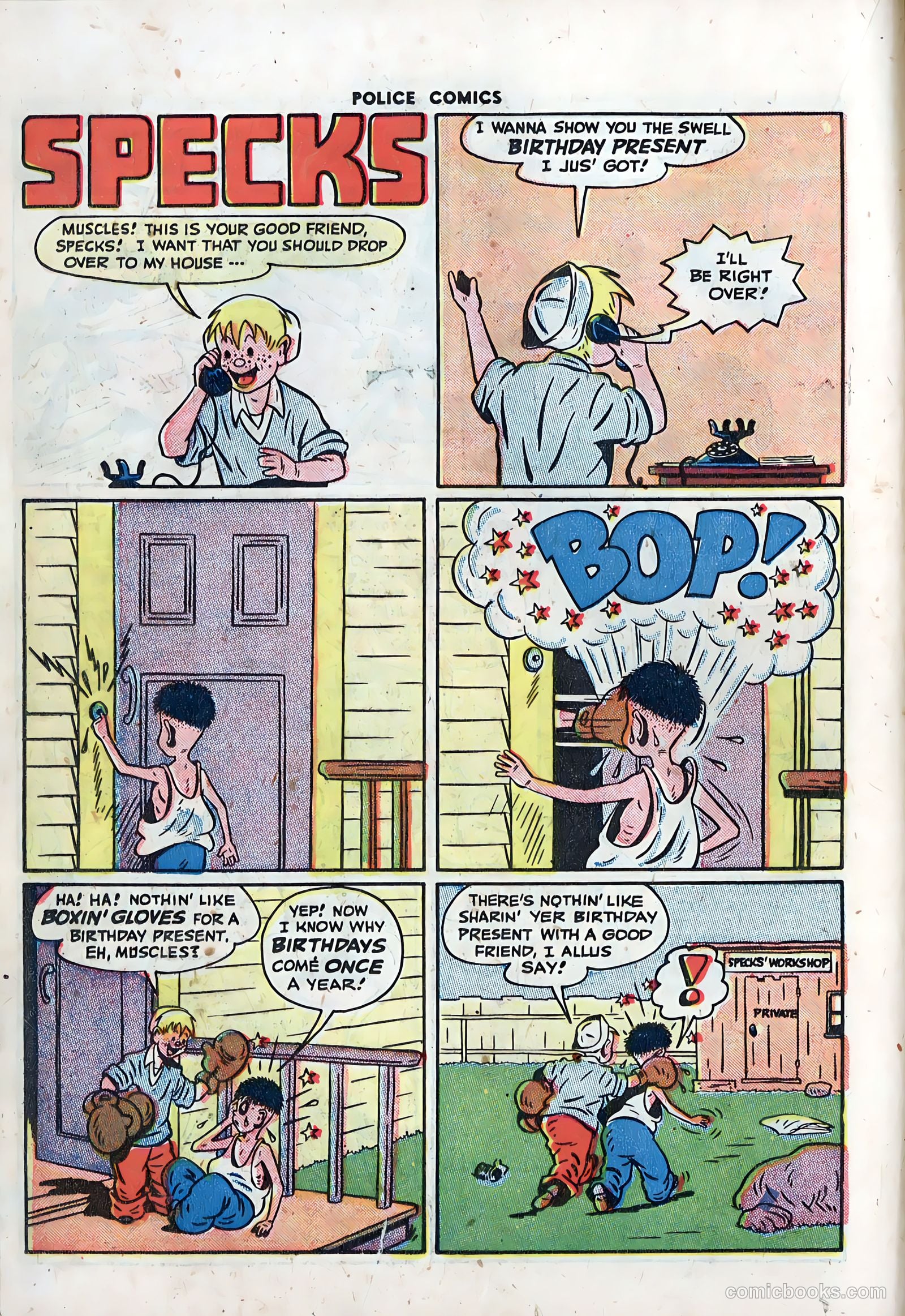 Police Comics #70 (1947) — page 24 of 52