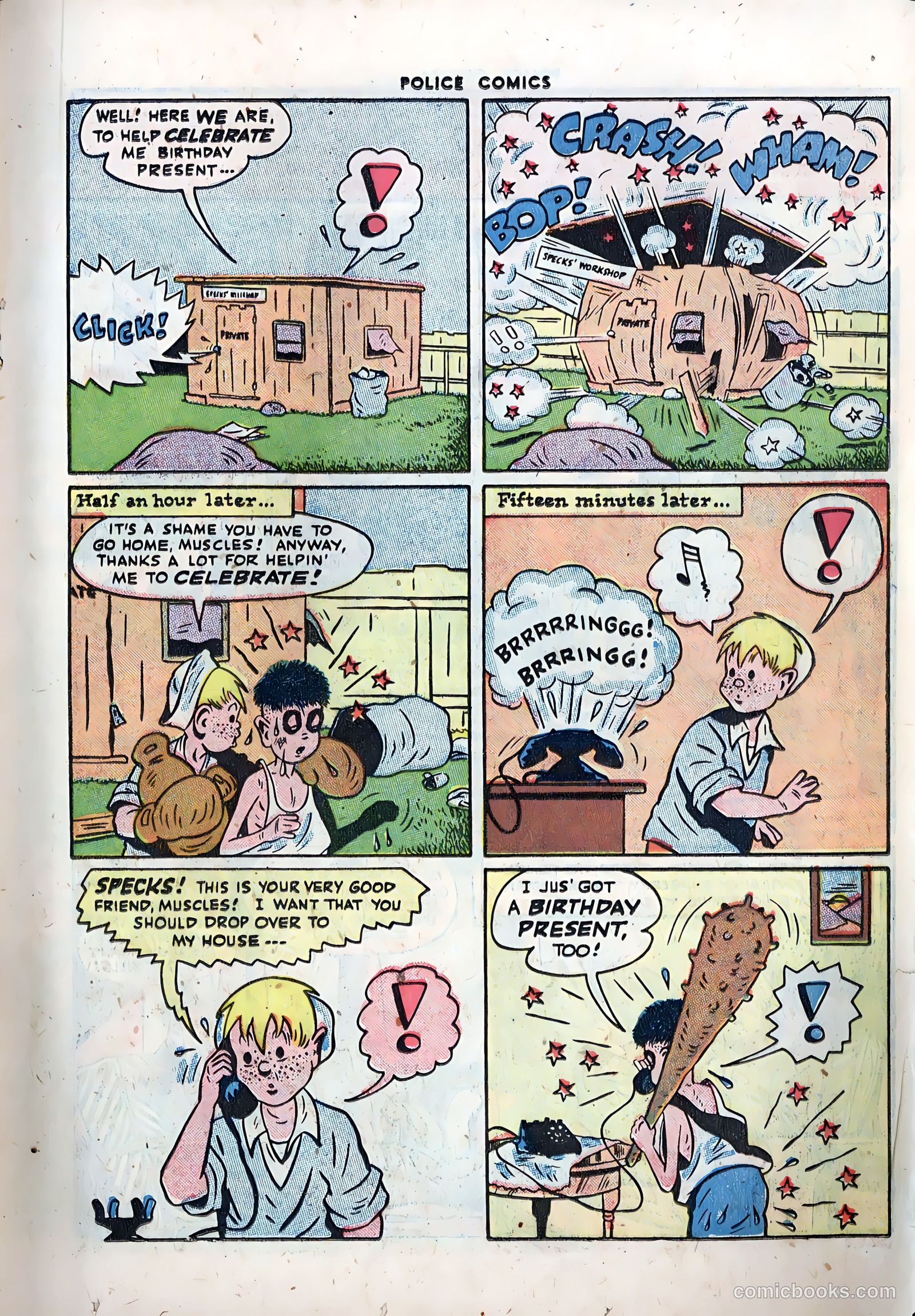 Police Comics #70 (1947) — page 25 of 52