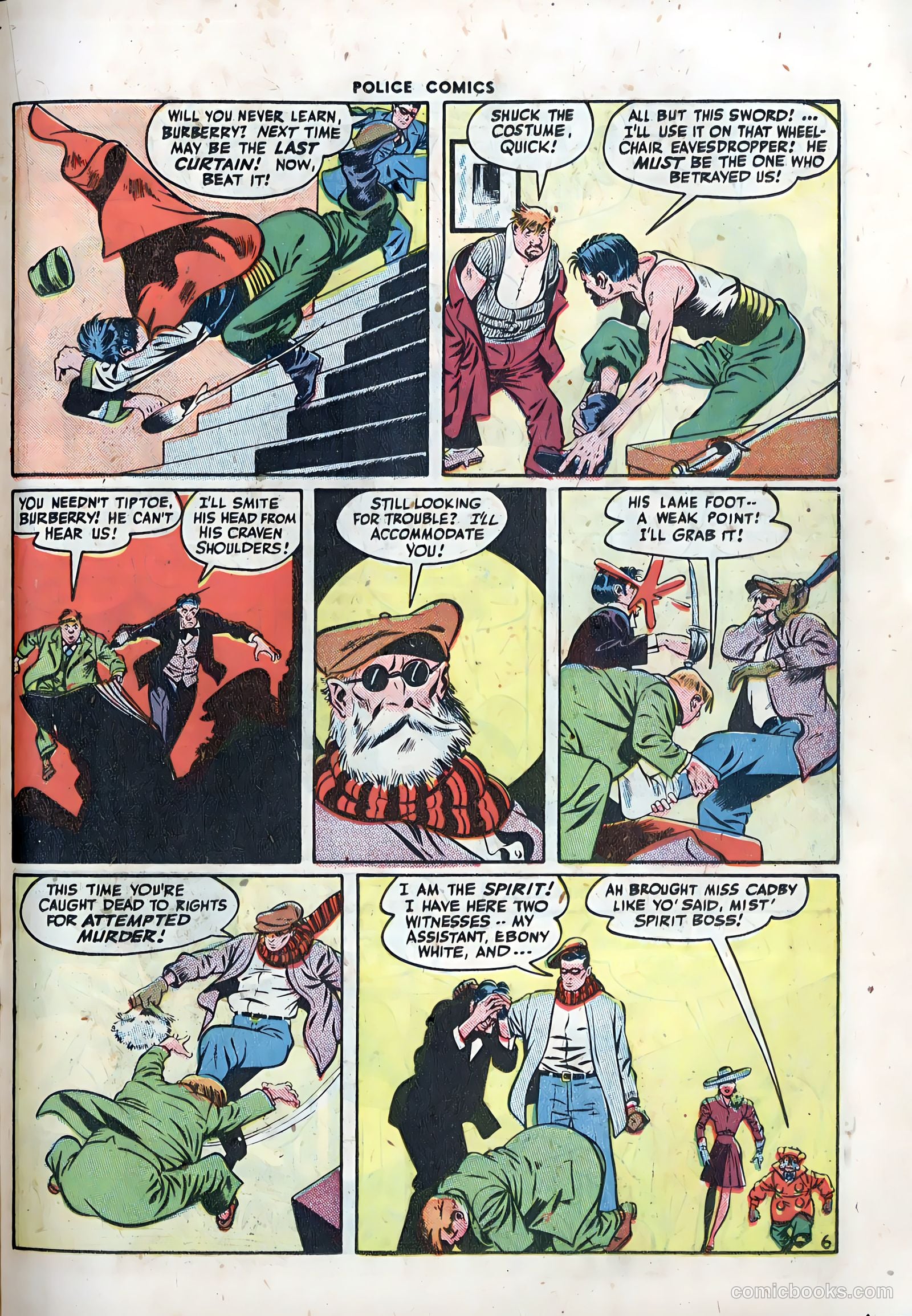 Police Comics #70 (1947) — page 31 of 52