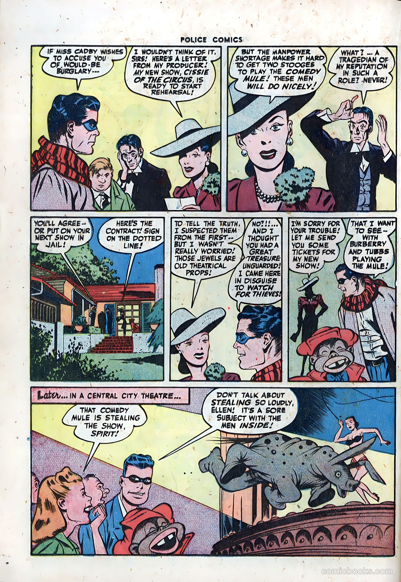 Police Comics #70 (1947) — page 32 of 52