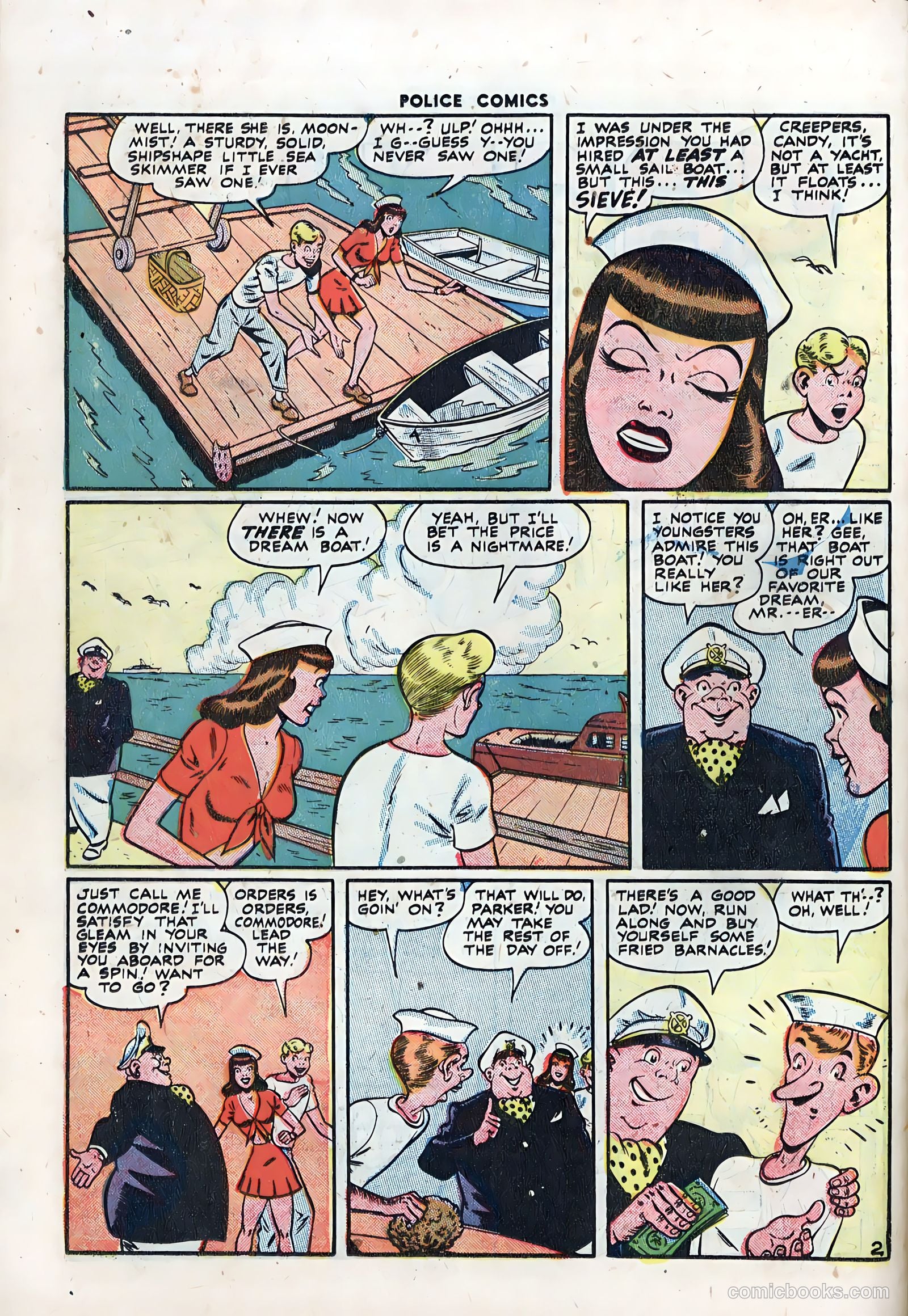 Police Comics #70 (1947) — page 34 of 52