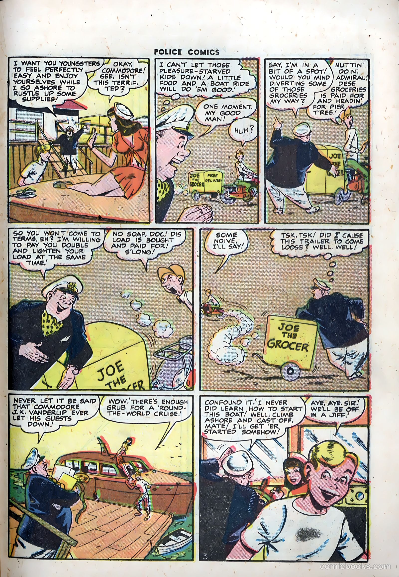 Police Comics #70 (1947) — page 35 of 52