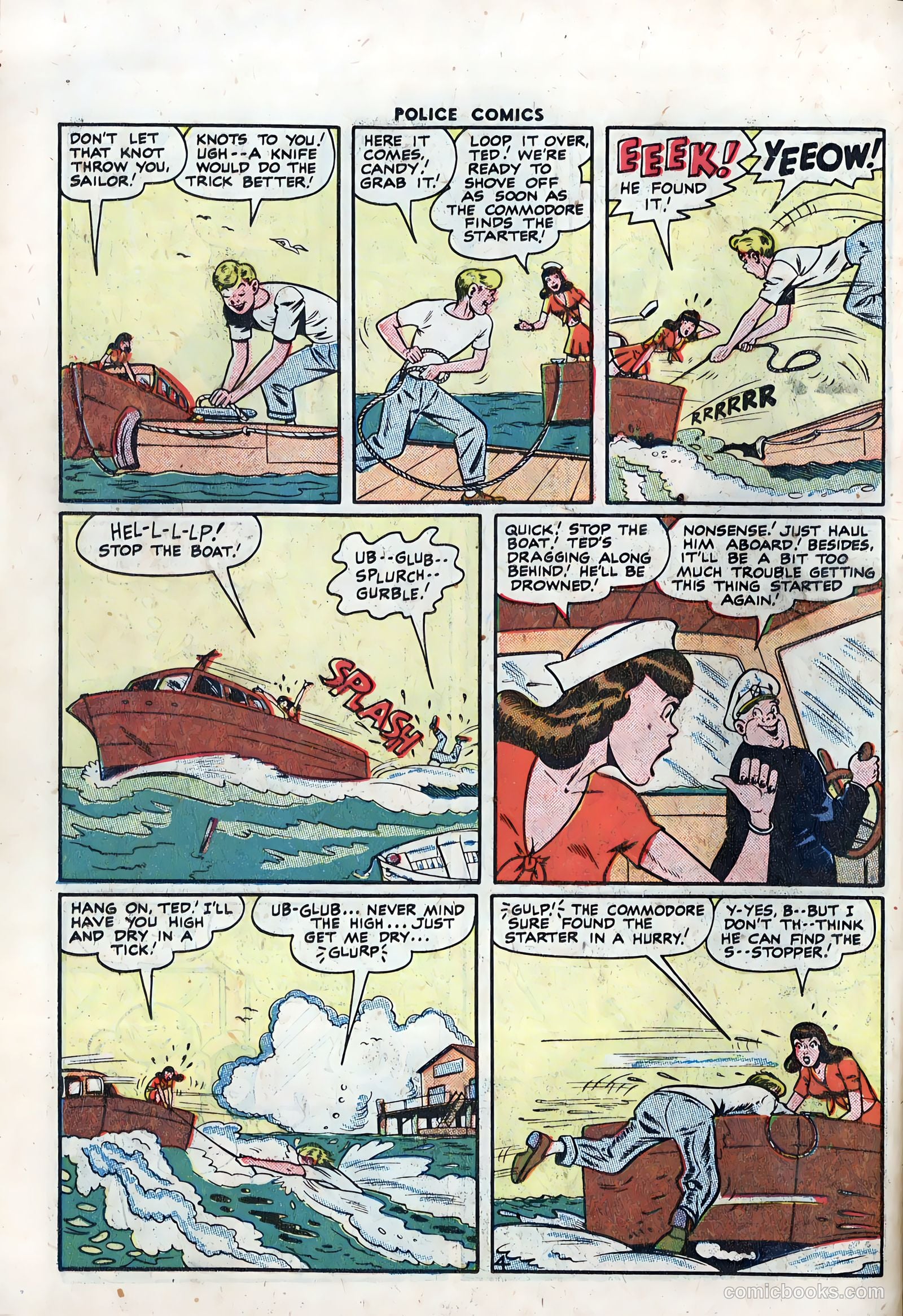 Police Comics #70 (1947) — page 36 of 52