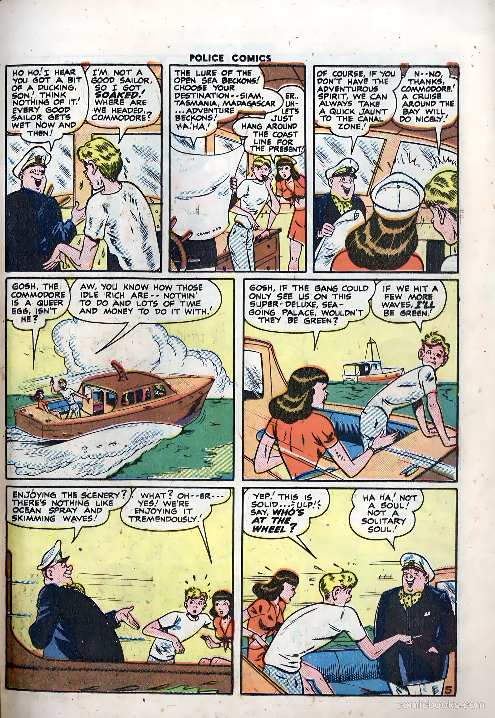 Police Comics #70 (1947) — page 37 of 52