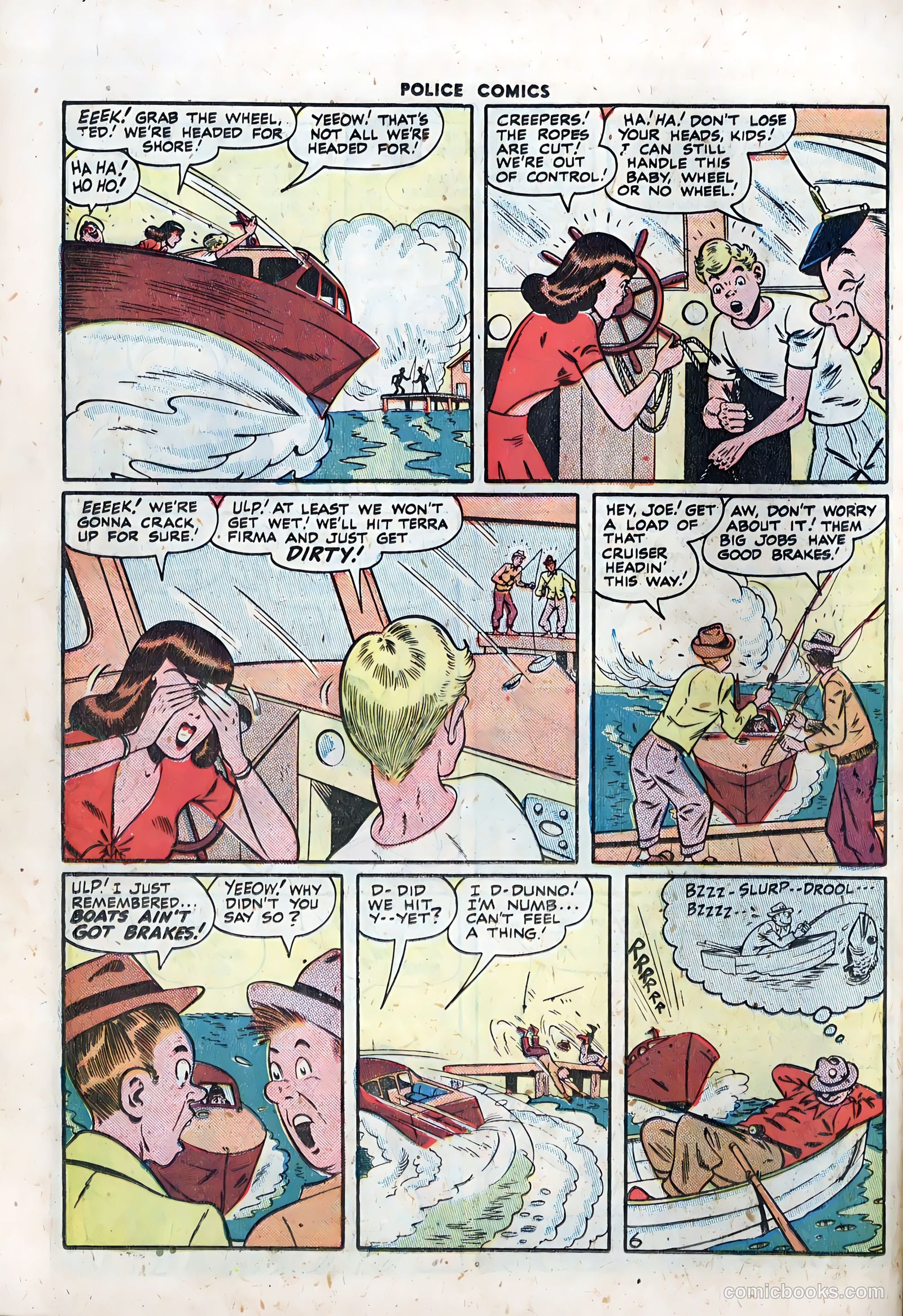 Police Comics #70 (1947) — page 38 of 52