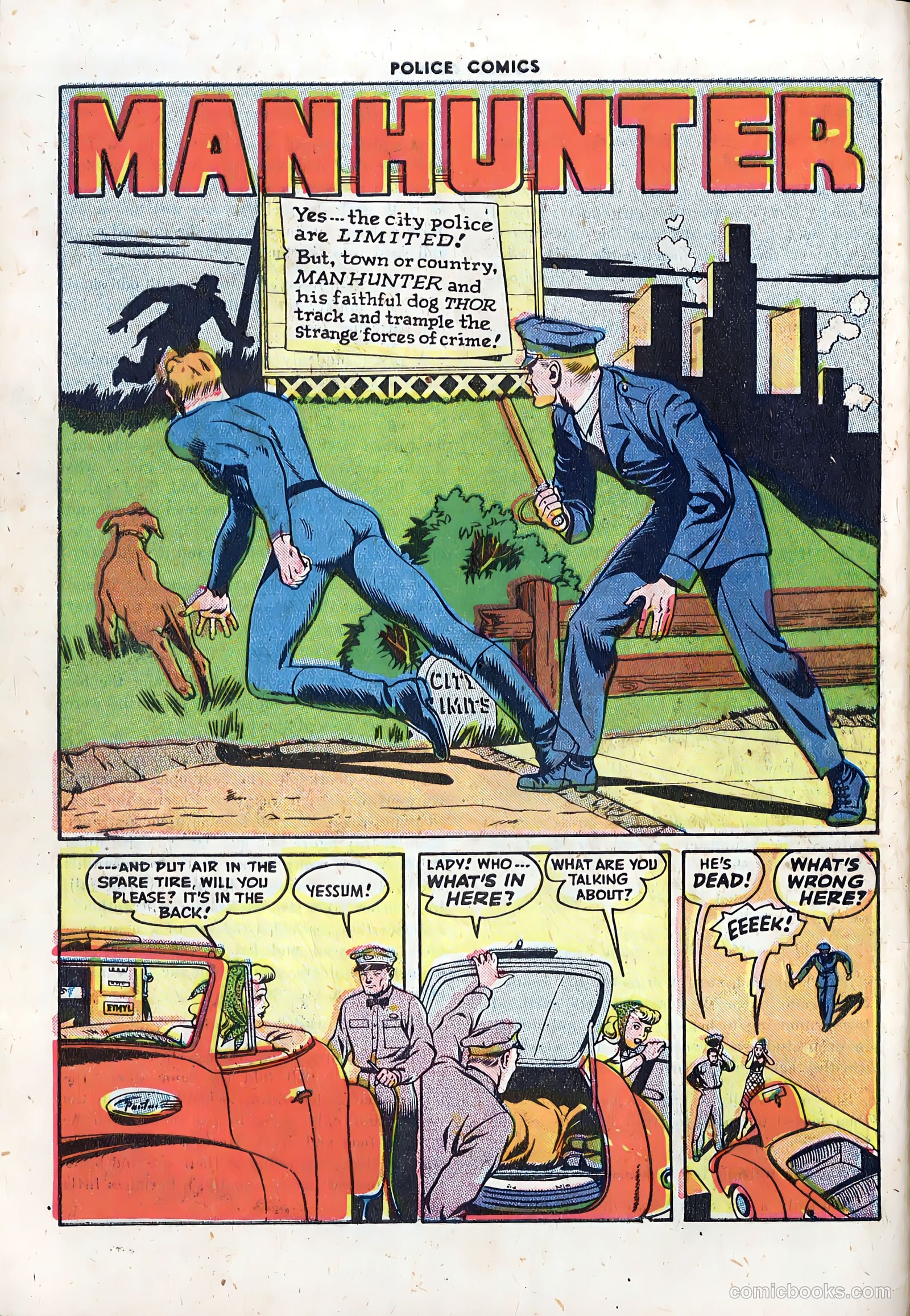 Police Comics #70 (1947) — page 42 of 52