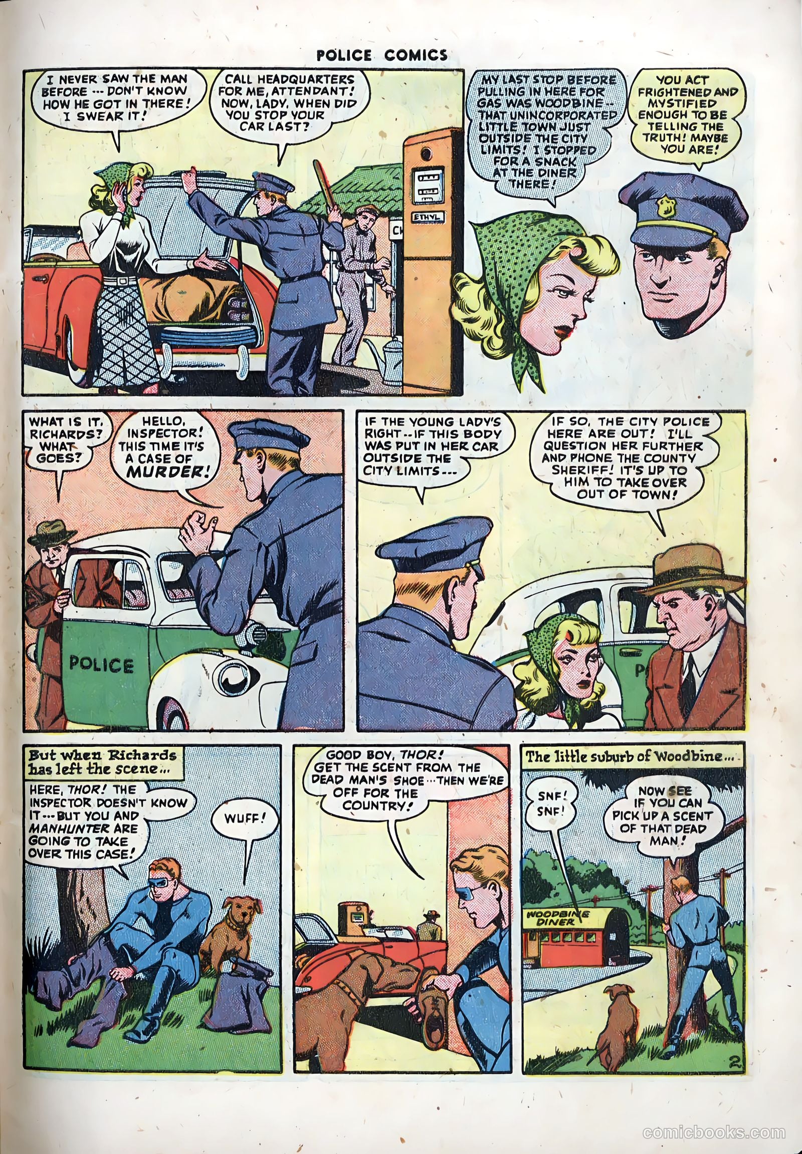 Police Comics #70 (1947) — page 43 of 52