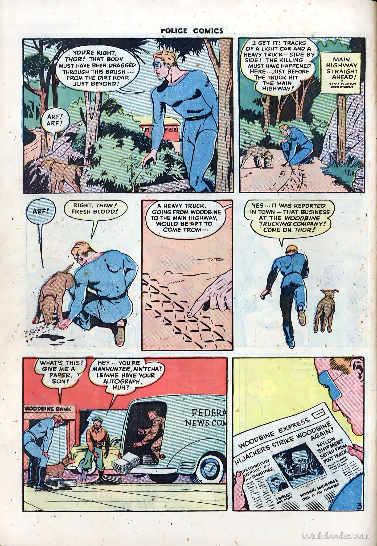 Police Comics #70 (1947) — page 44 of 52