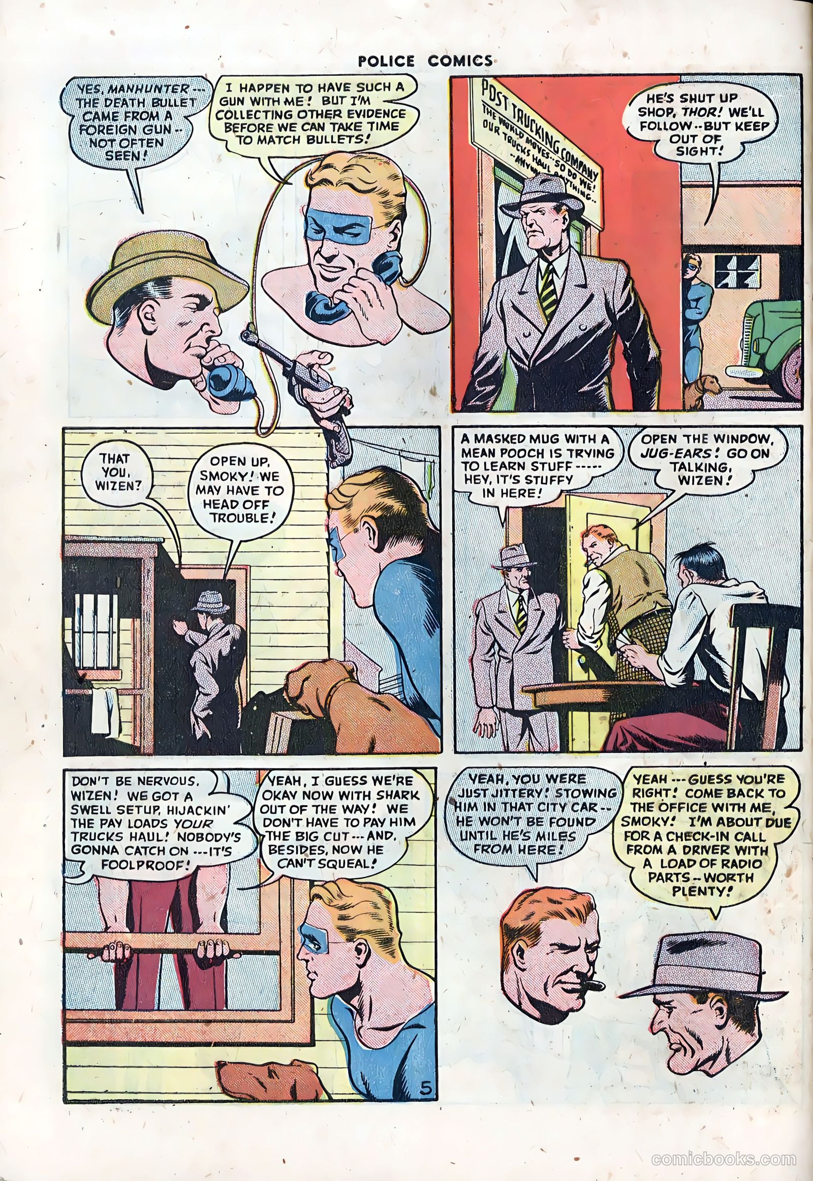 Police Comics #70 (1947) — page 46 of 52