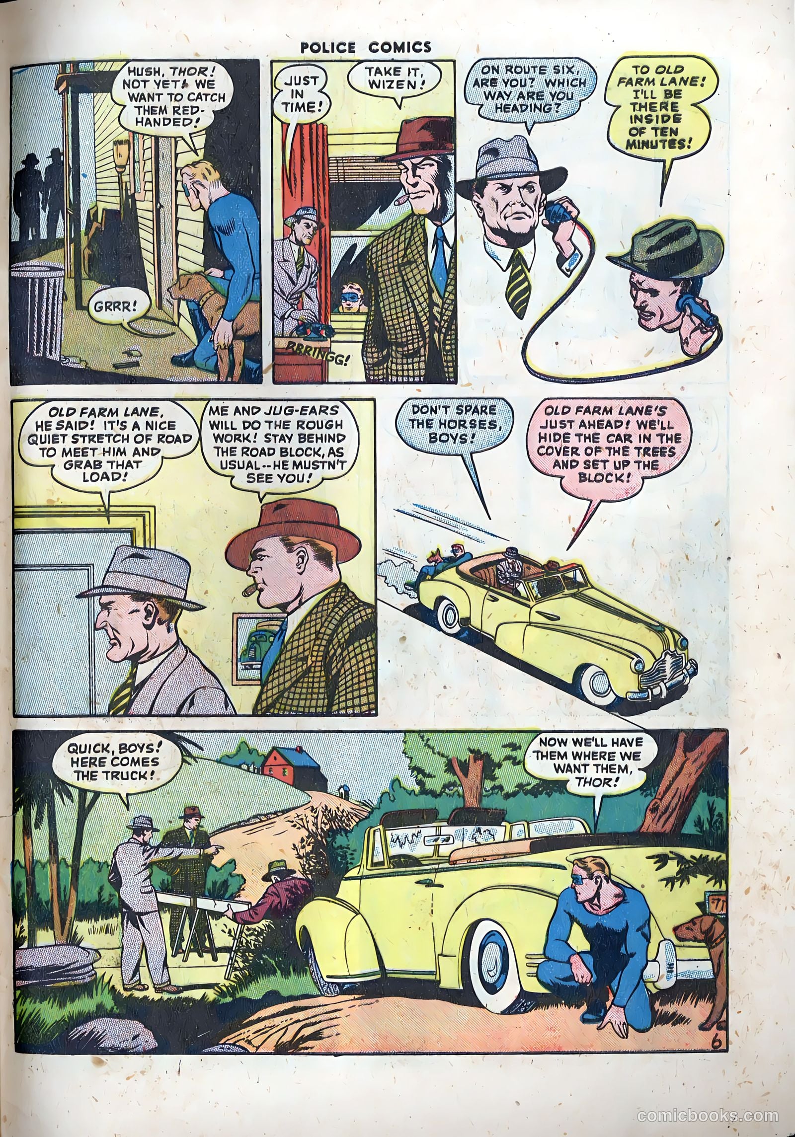 Police Comics #70 (1947) — page 47 of 52