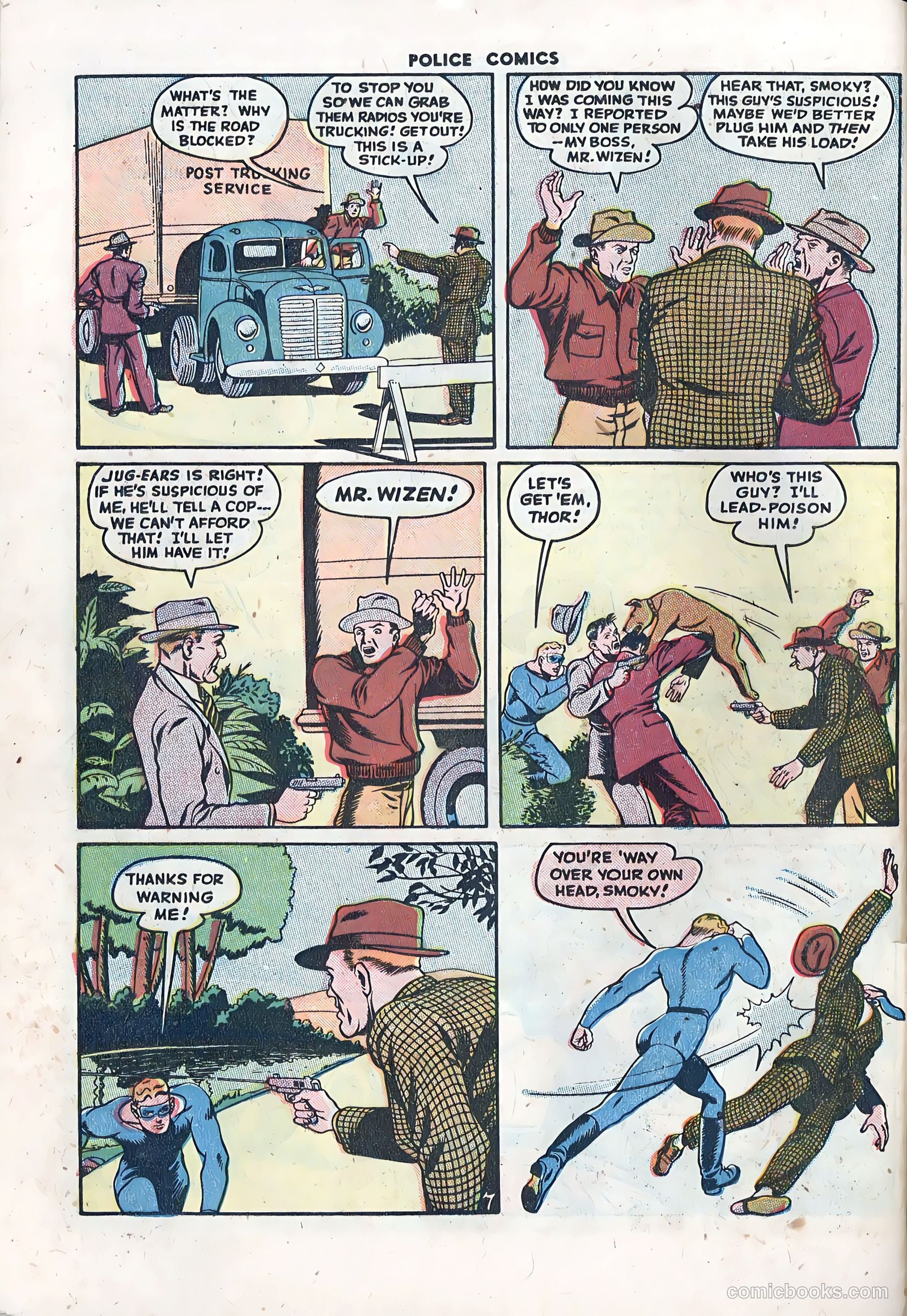 Police Comics #70 (1947) — page 48 of 52