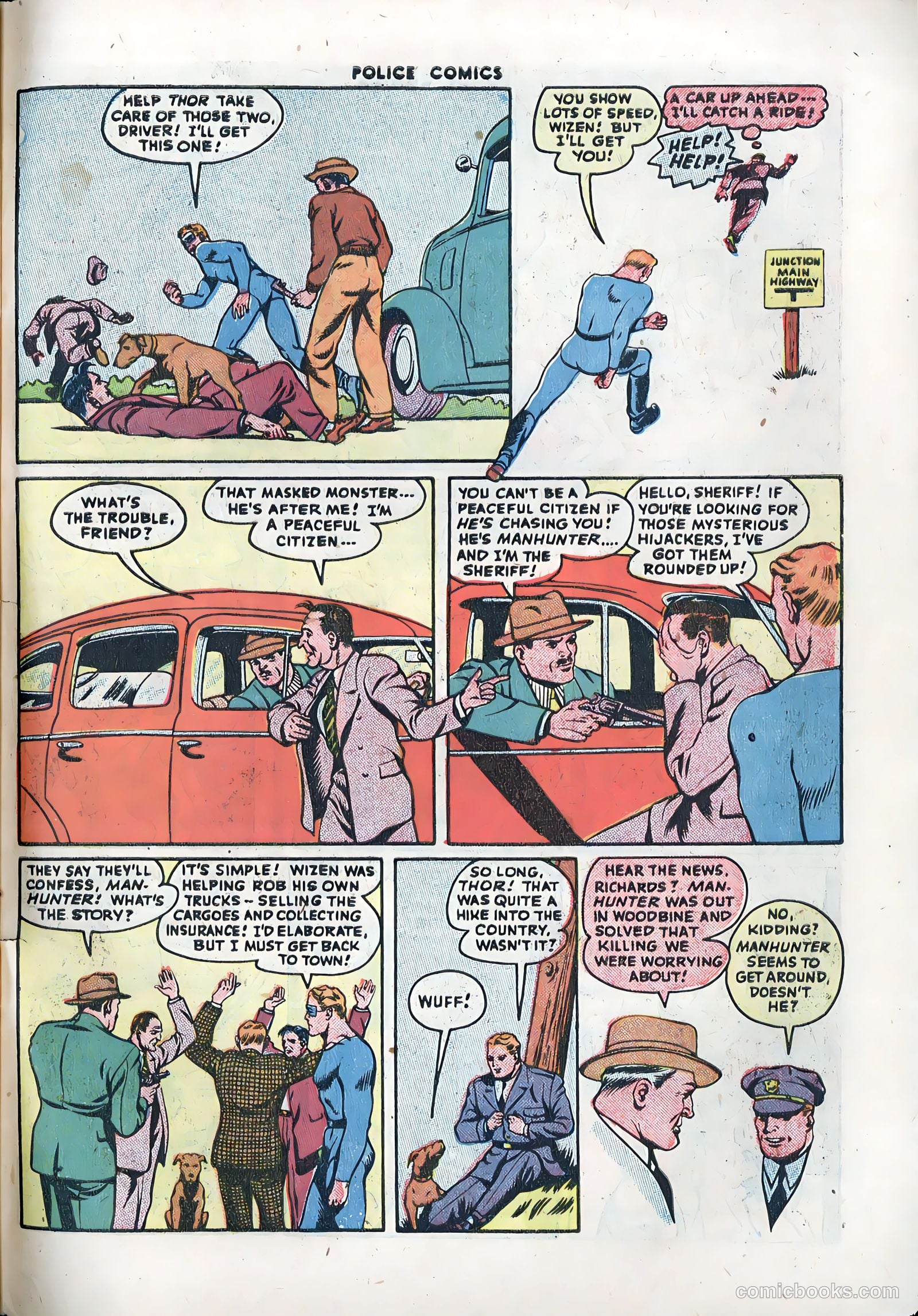 Police Comics #70 (1947) — page 49 of 52