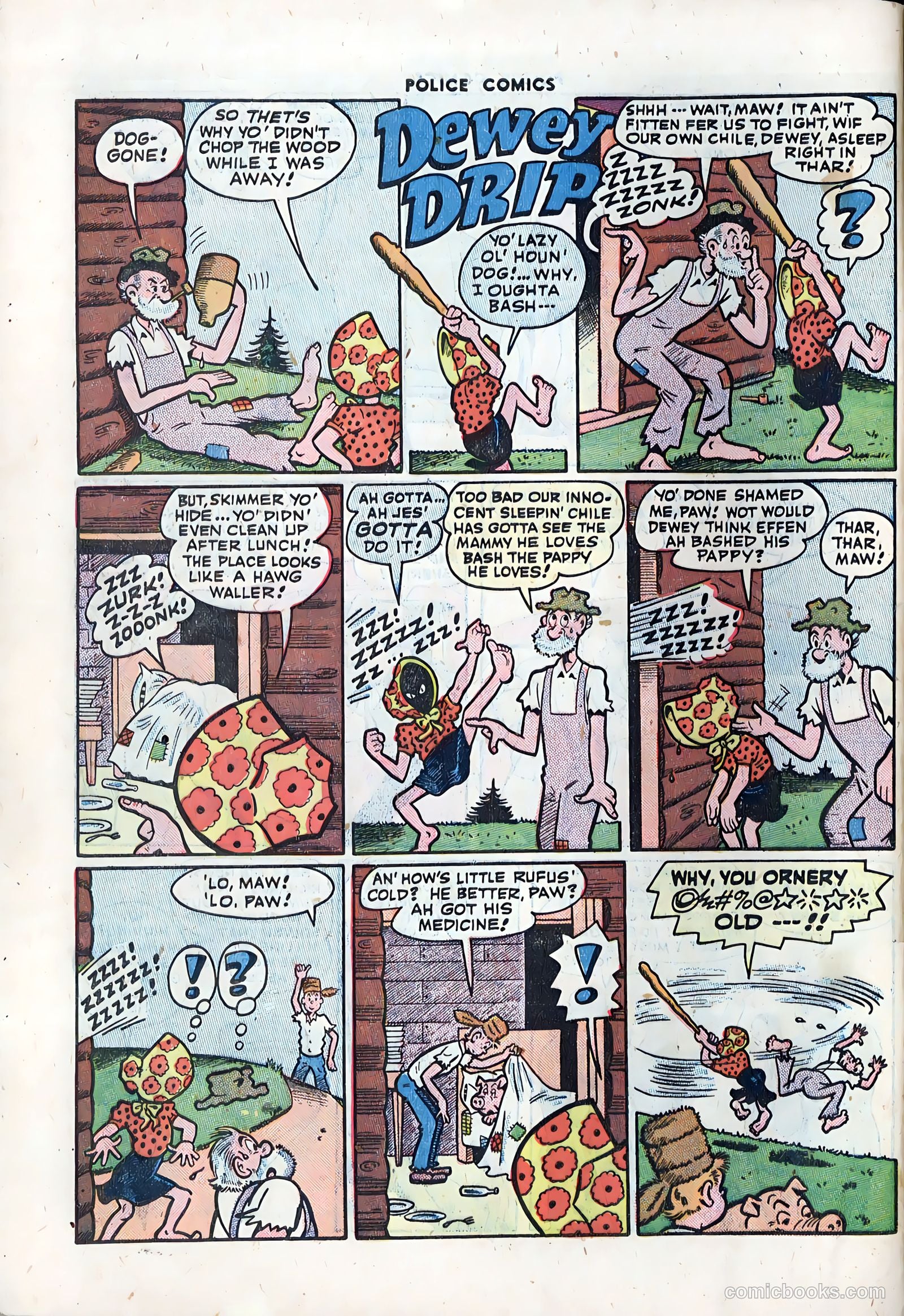 Police Comics #70 (1947) — page 50 of 52