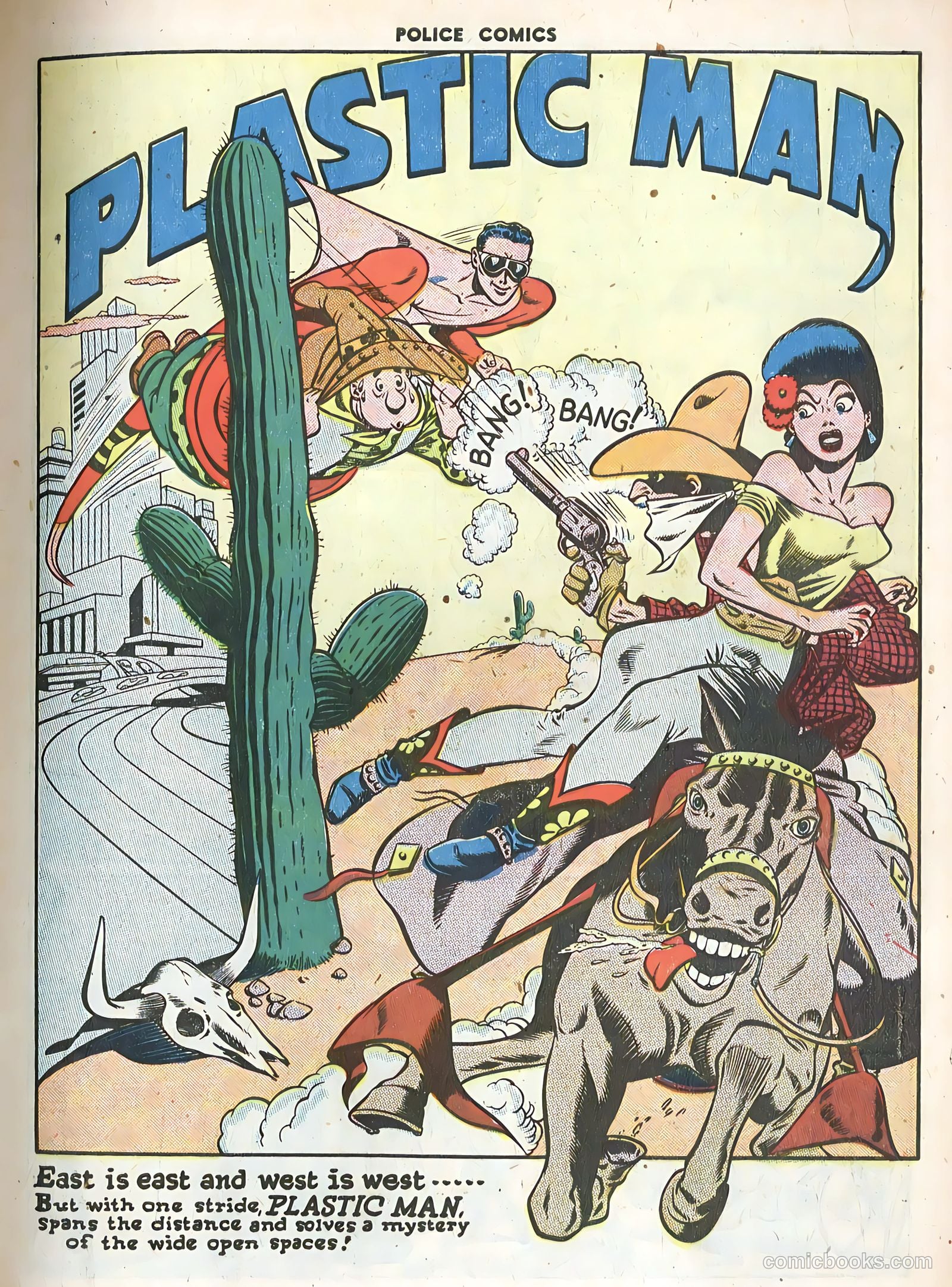 Police Comics #71 (1947) — page 3 of 52
